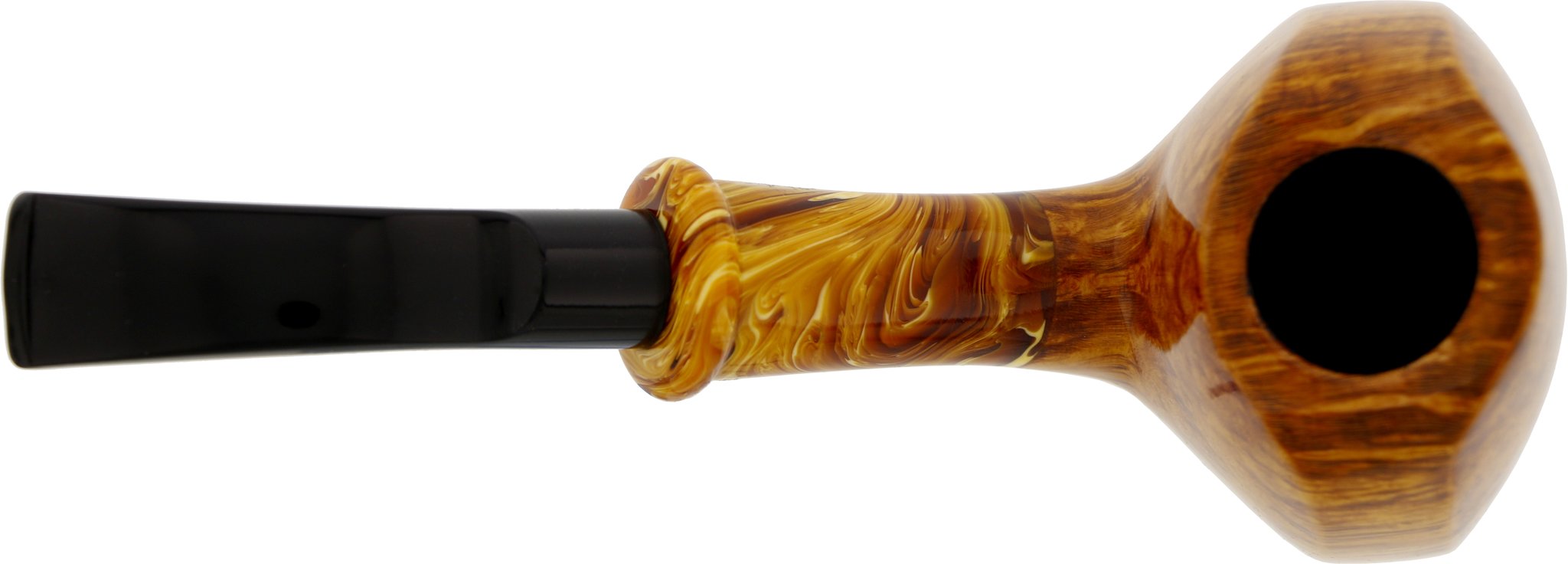 Holmer Knudsen Freehand Pfeifen Pickaxe (interne Nr. 15) Draufsicht