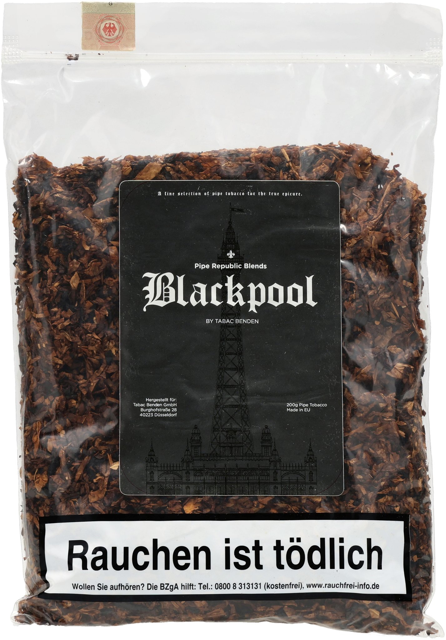 Pipe Republic Blends Blackpool 200g Vorratsbeutel_01