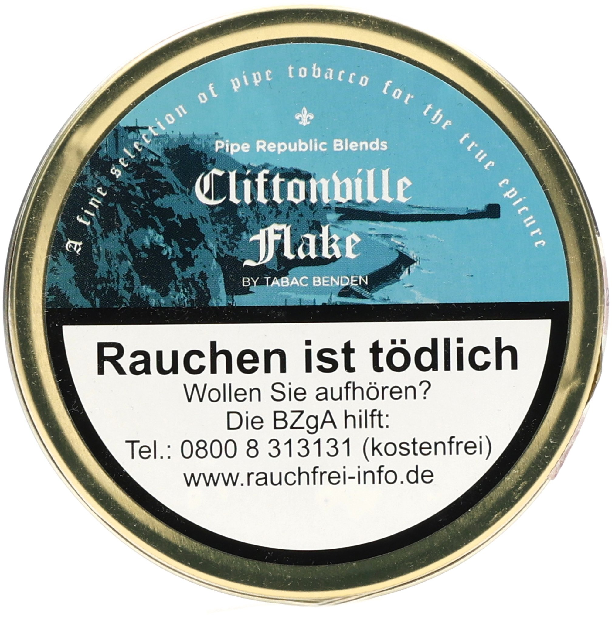 Pipe Republic Blends Cliftonville Flake 50g Dose_01