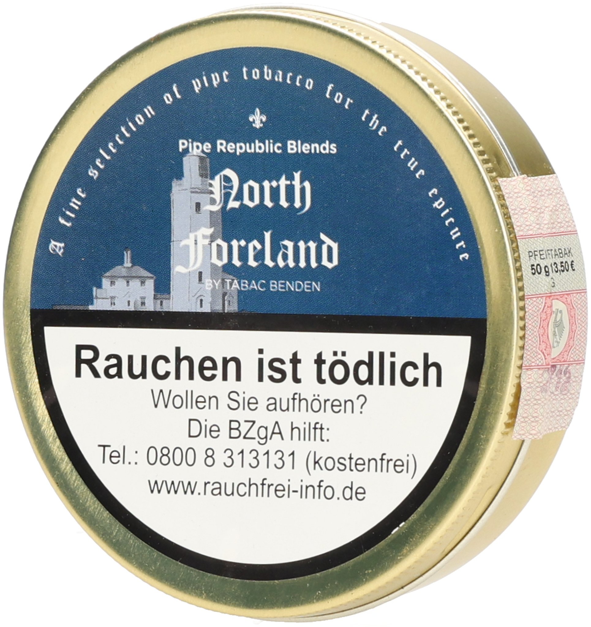 Pipe Republic Blends Northforeland Flake 50g Dose_02