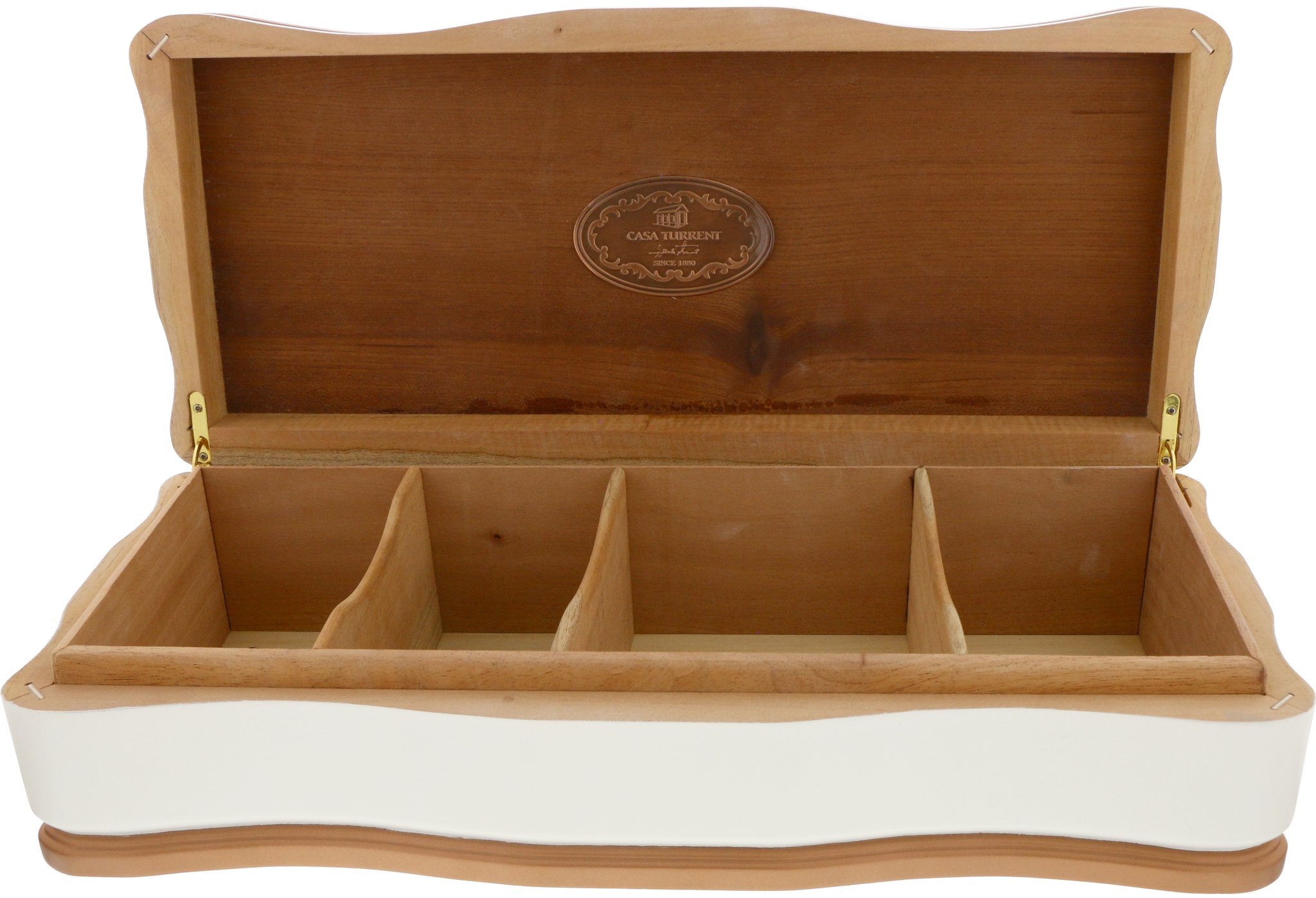 A. Turrent Casa Turrent 1880 Humidor weiß offen