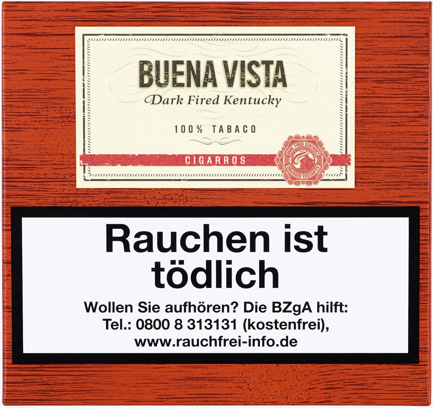 Buena Vista Dark Fired Kentucky Cigarros No. 734  Packung