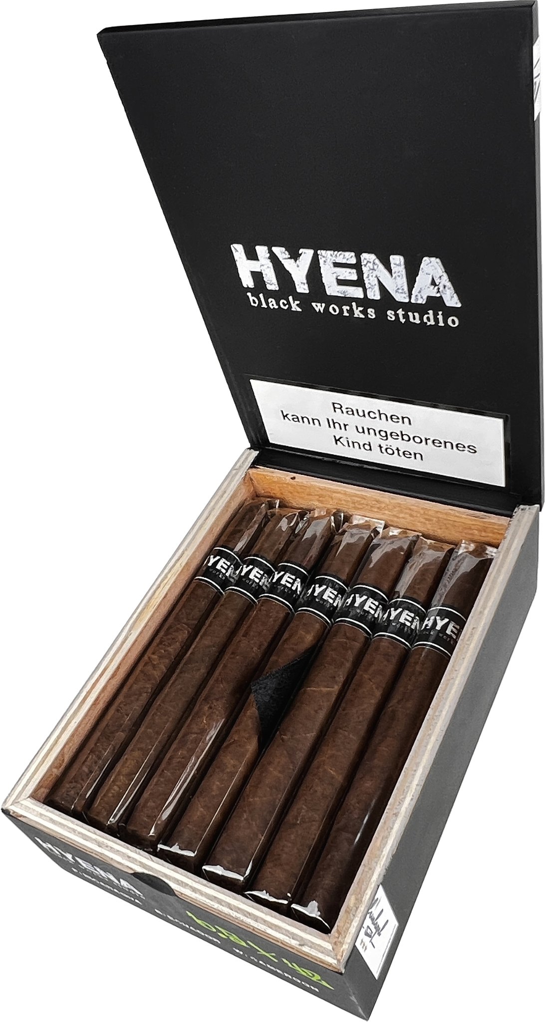 Black Label Trading Company Black Works Studio Hyena Lonsdale (6,5x42) Kiste offen