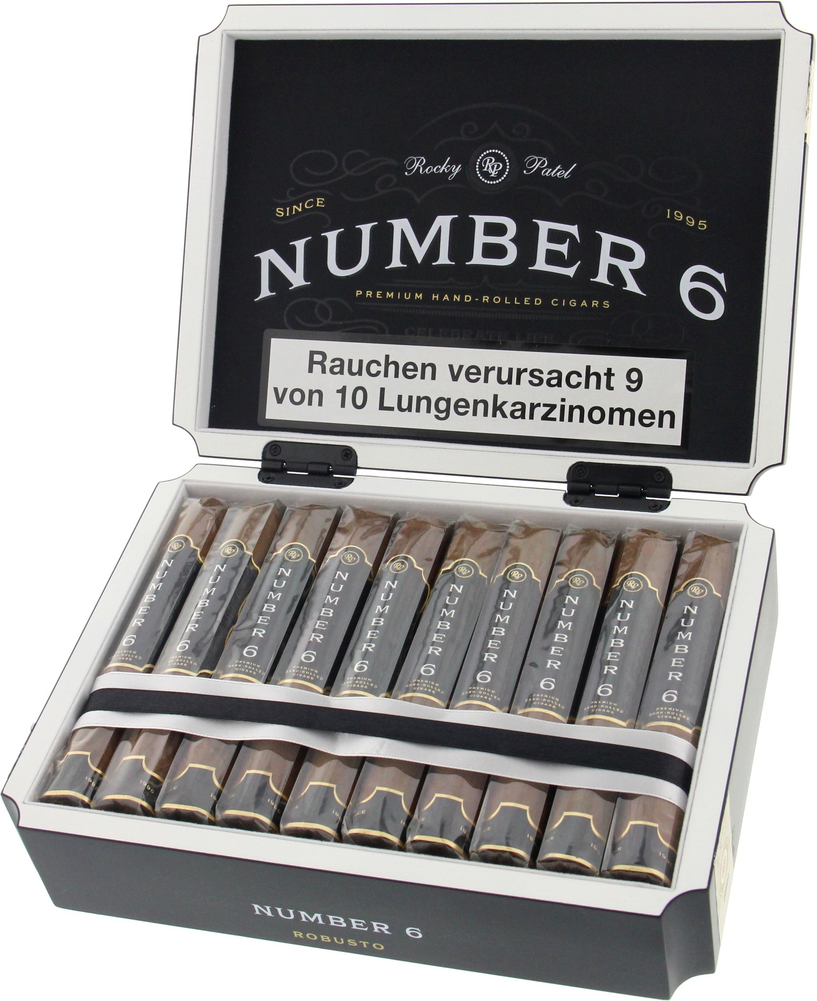 Bild zu Rocky Patel Number 6 Robusto Kiste offen