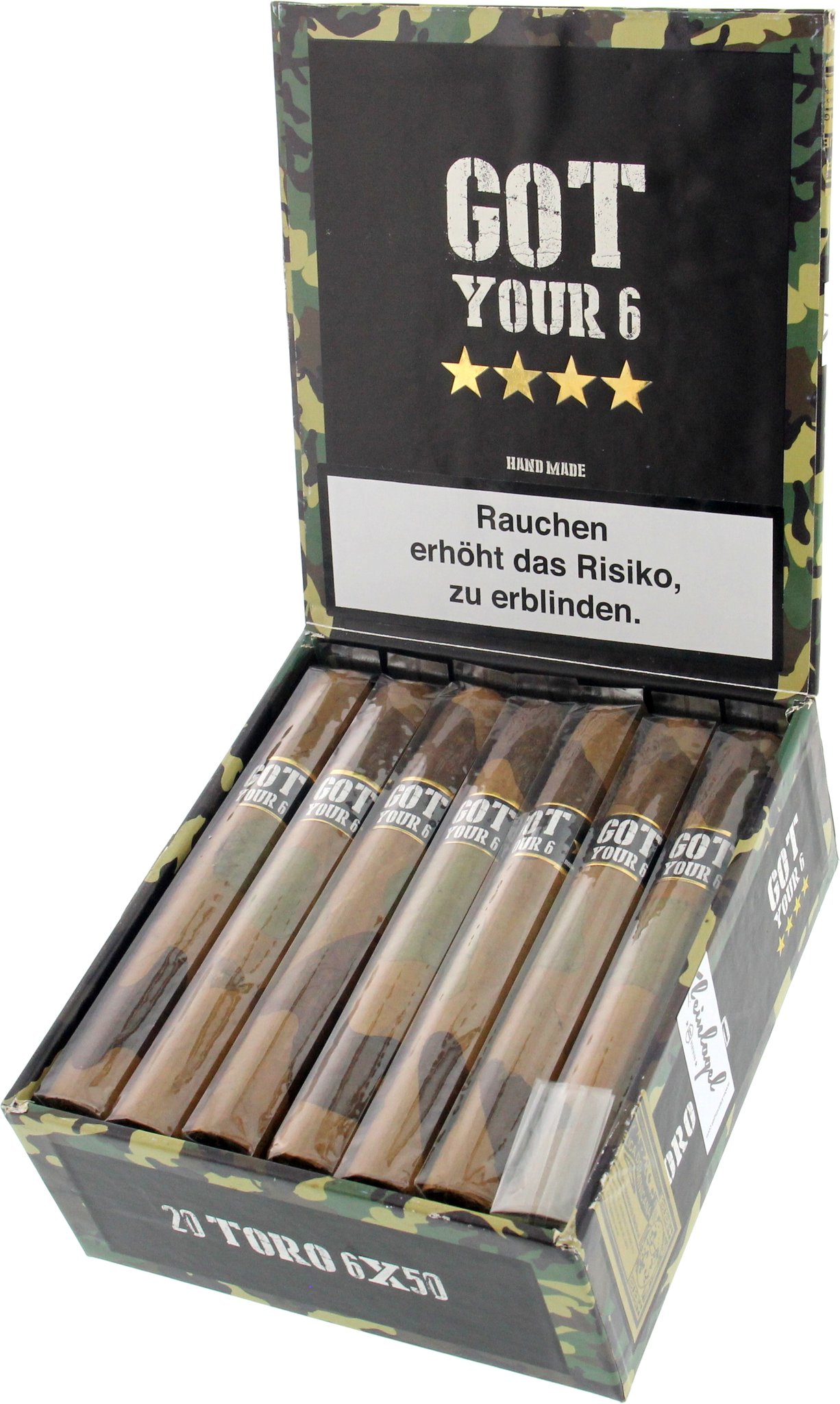 El Artista Special Editions Got Your 6 Toro 6x50 Kiste offen