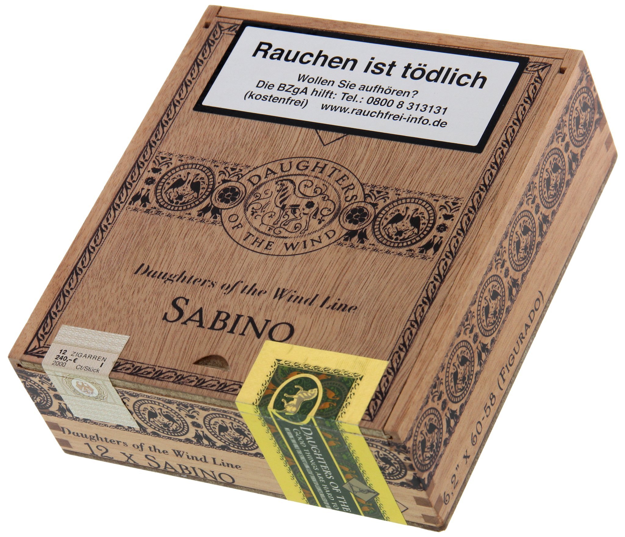 Casdagli Cigars Daughters of the Wind Line Sabino Kiste