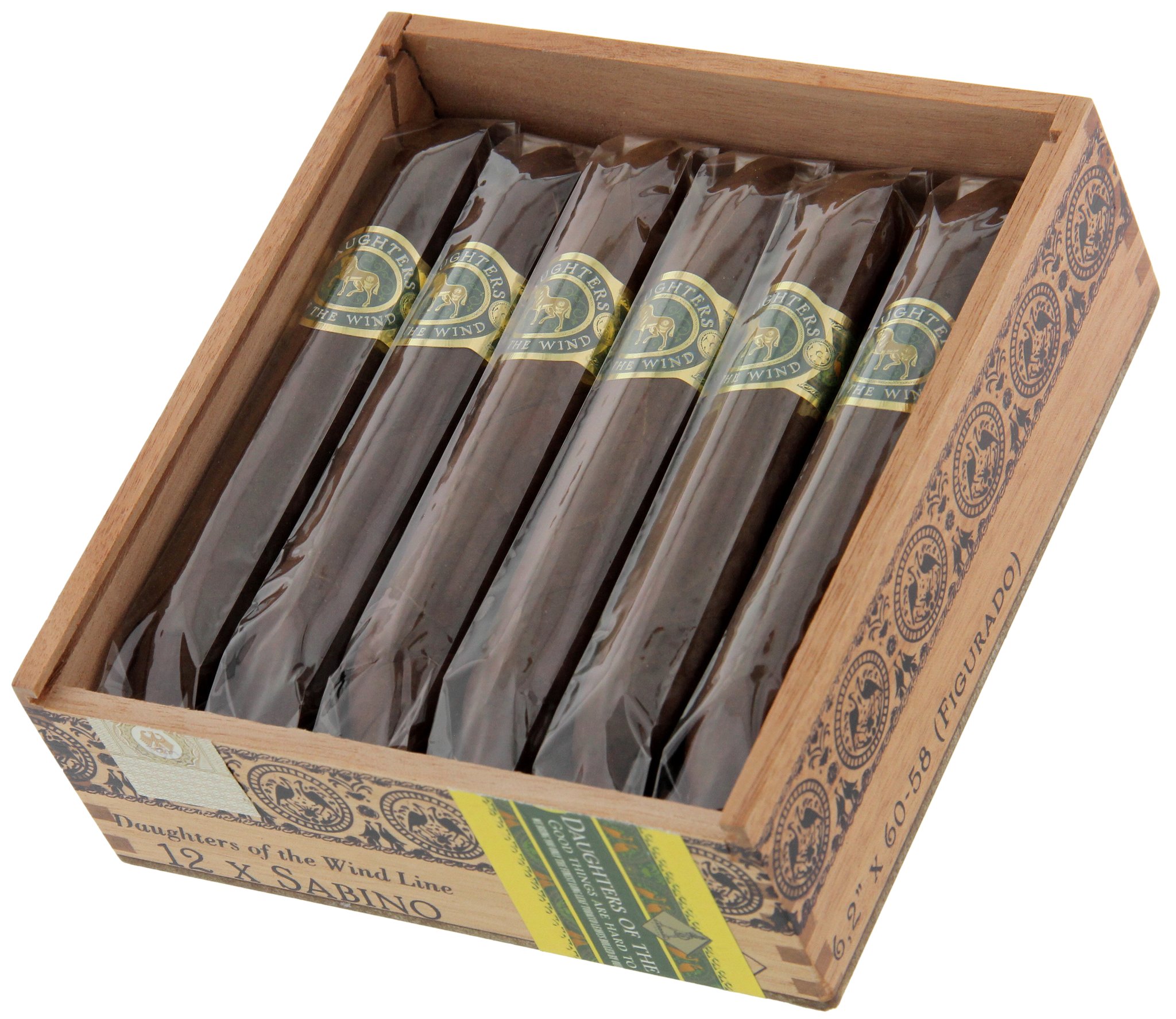 Casdagli Cigars Daughters of the Wind Line Sabino Kiste offen