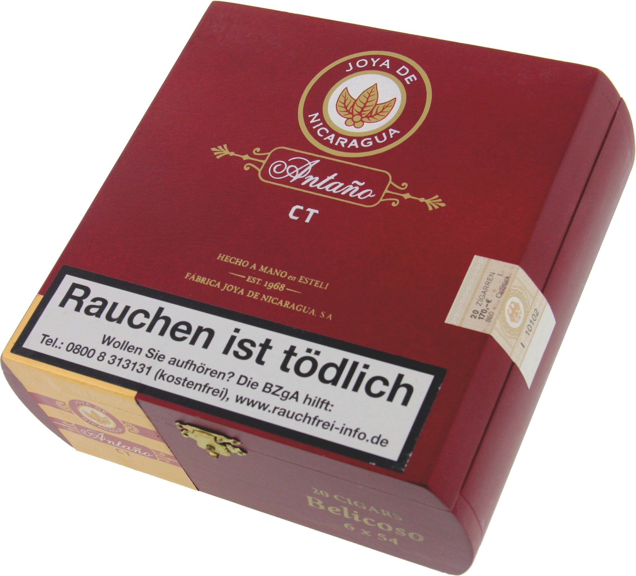 Joya de Nicaragua Antaño CT Belicoso Kiste