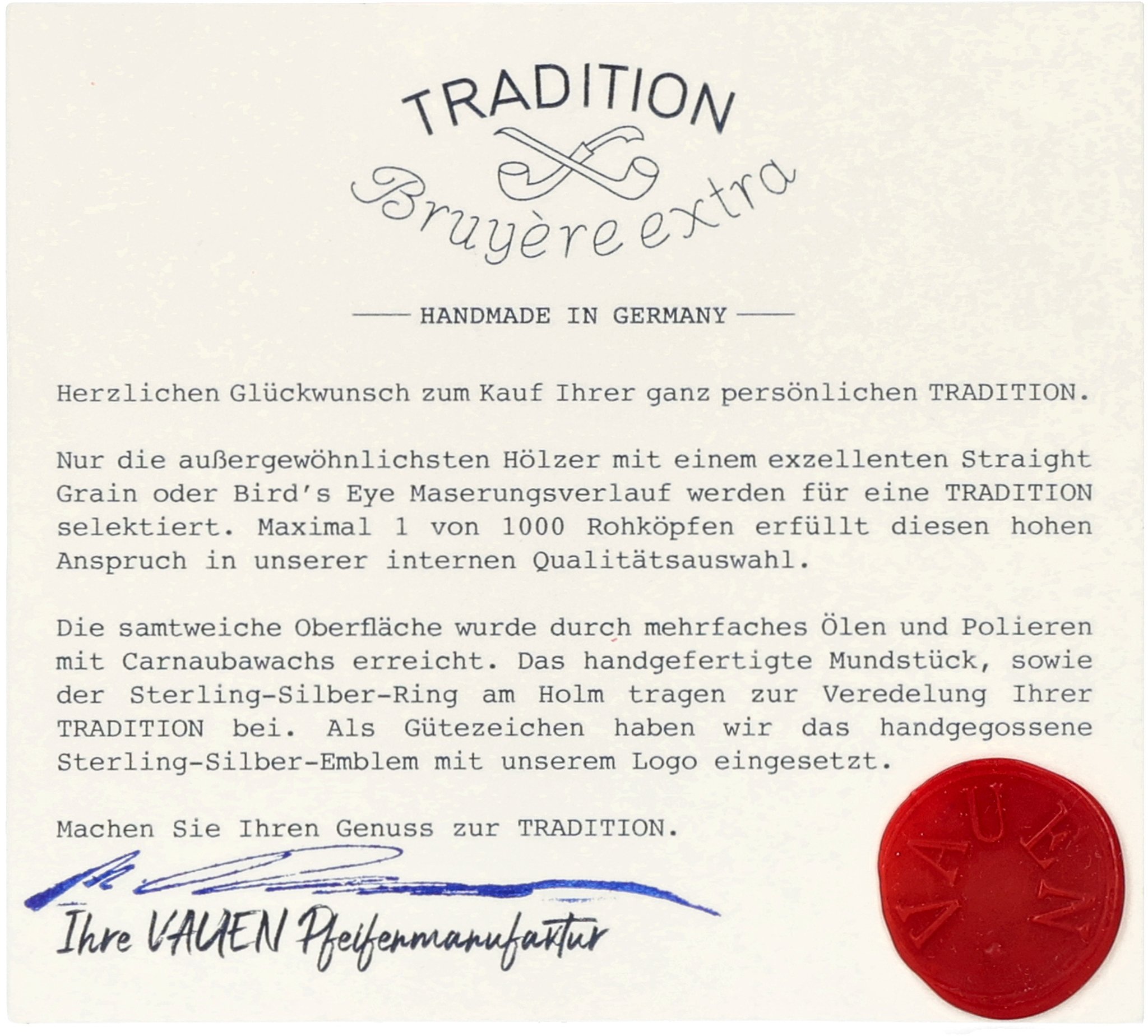 Vauen Tradition Sand (TD066)