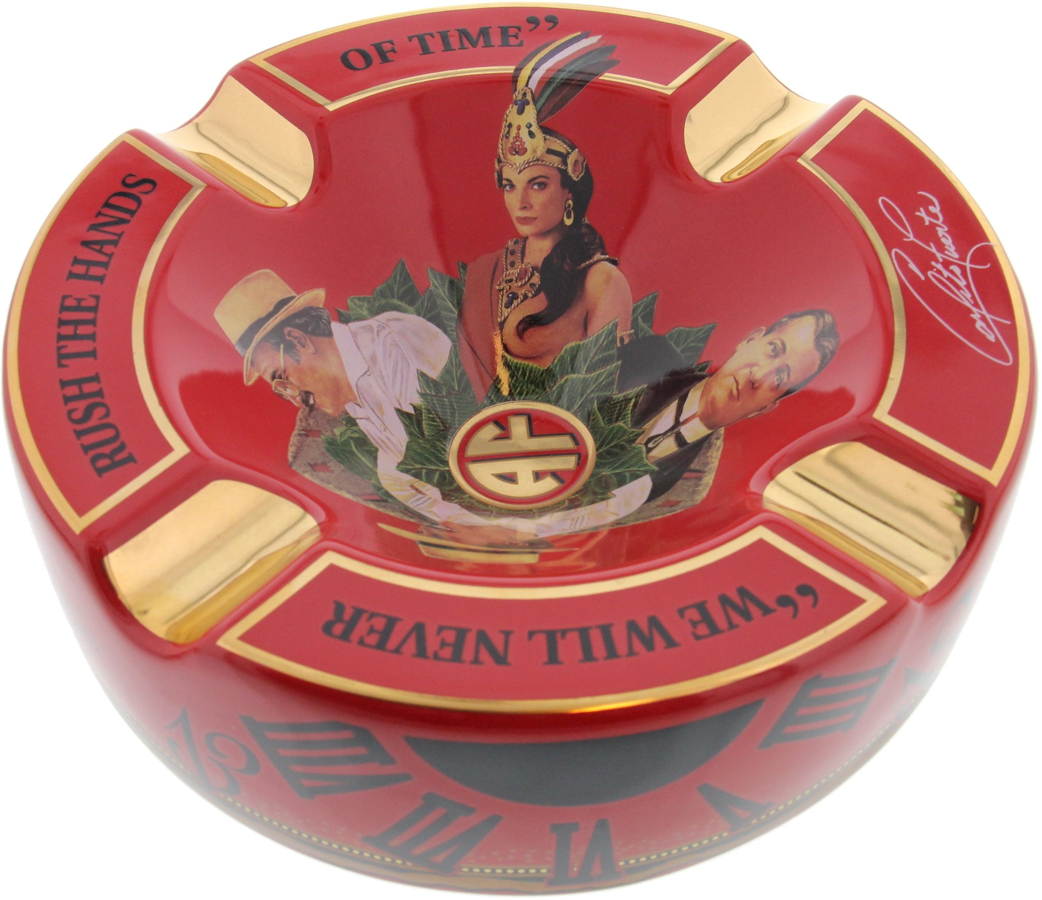 Arturo Fuente Ascher rot "We will never rush the hands of time"