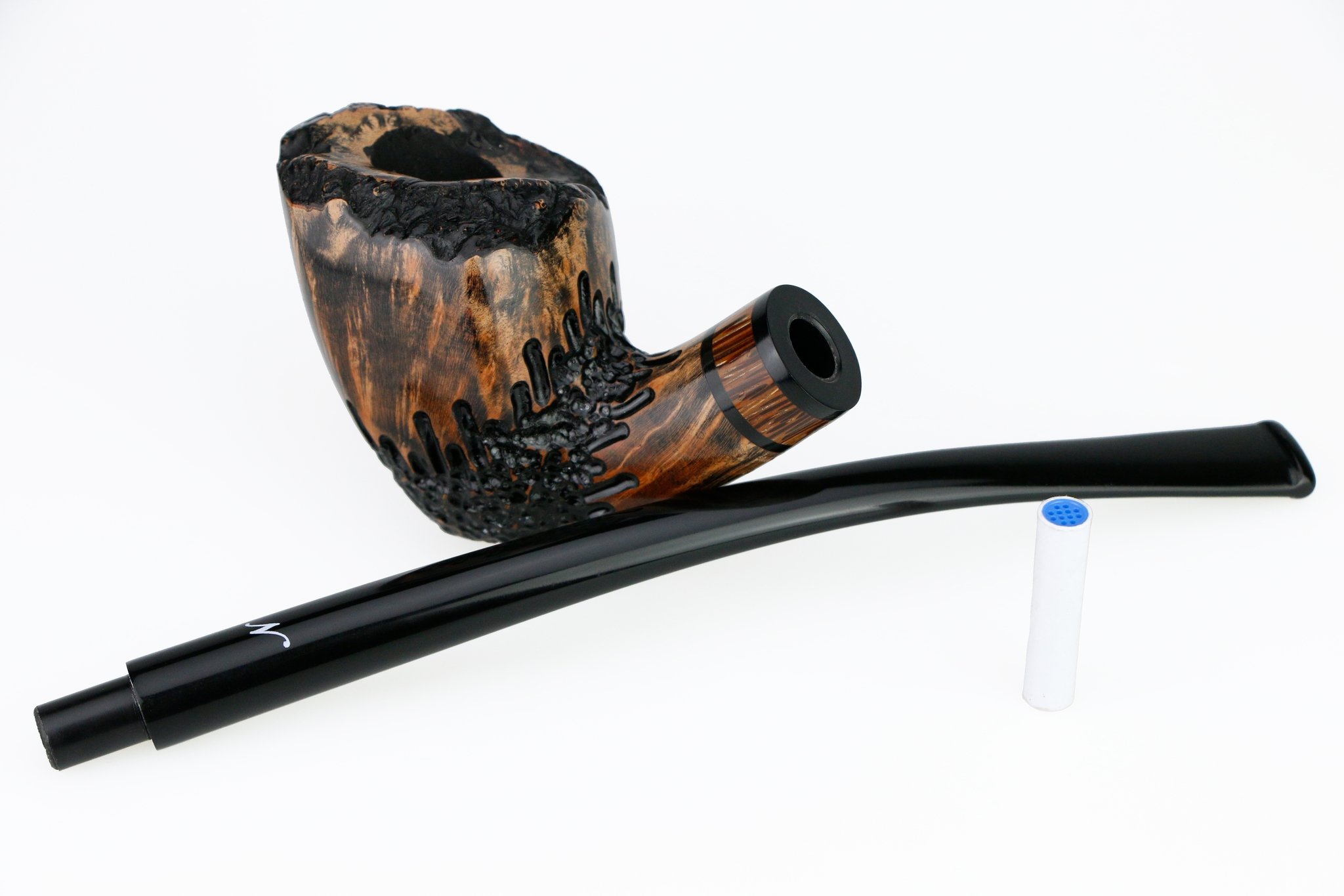 Nørding Pfeifen F-Moss Grade 3 (interne Nr. 235) Detailbild 4