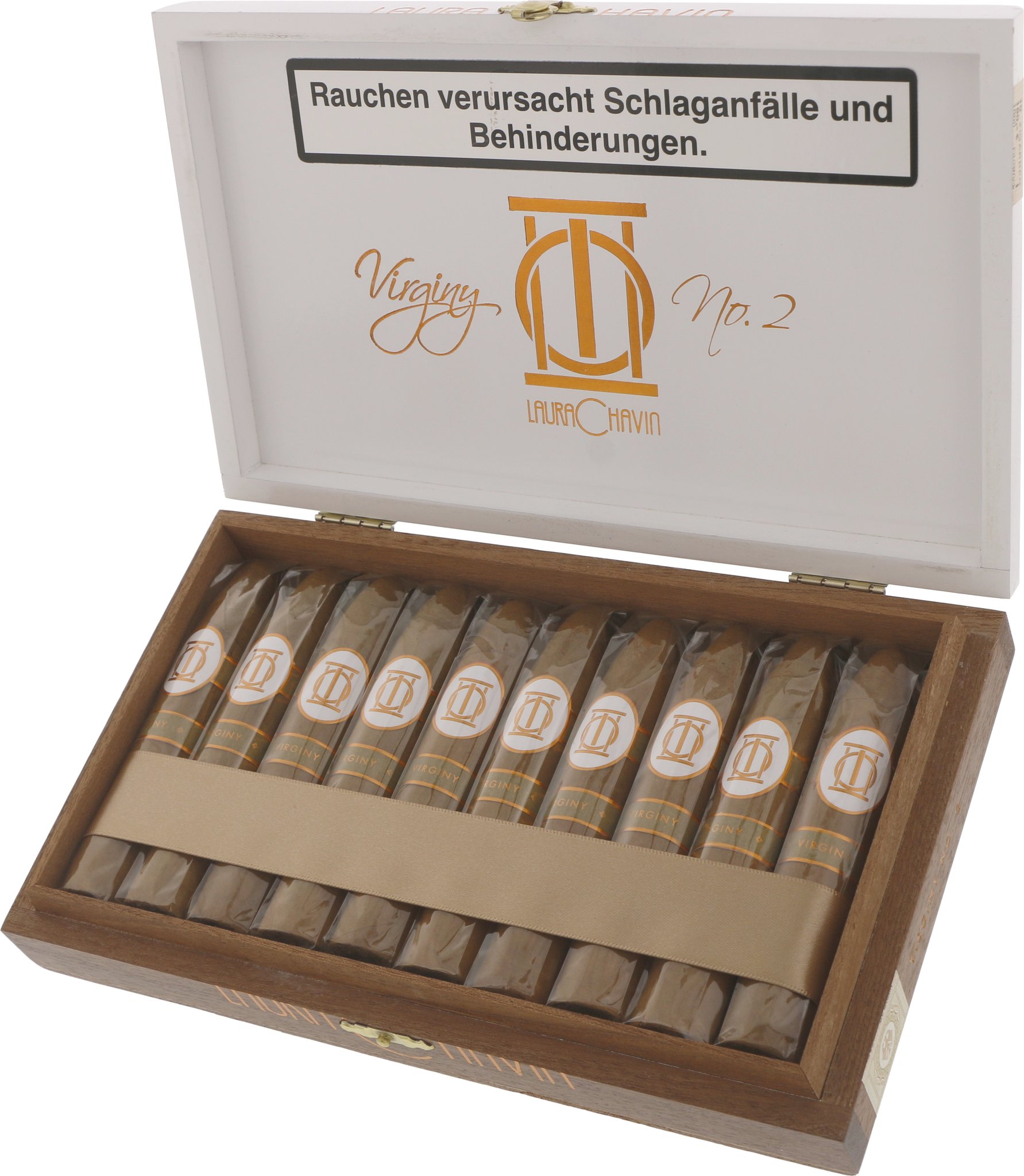 Laura Chavin Virginy No. 2 (Belicoso) Edition 2020 Kiste offen