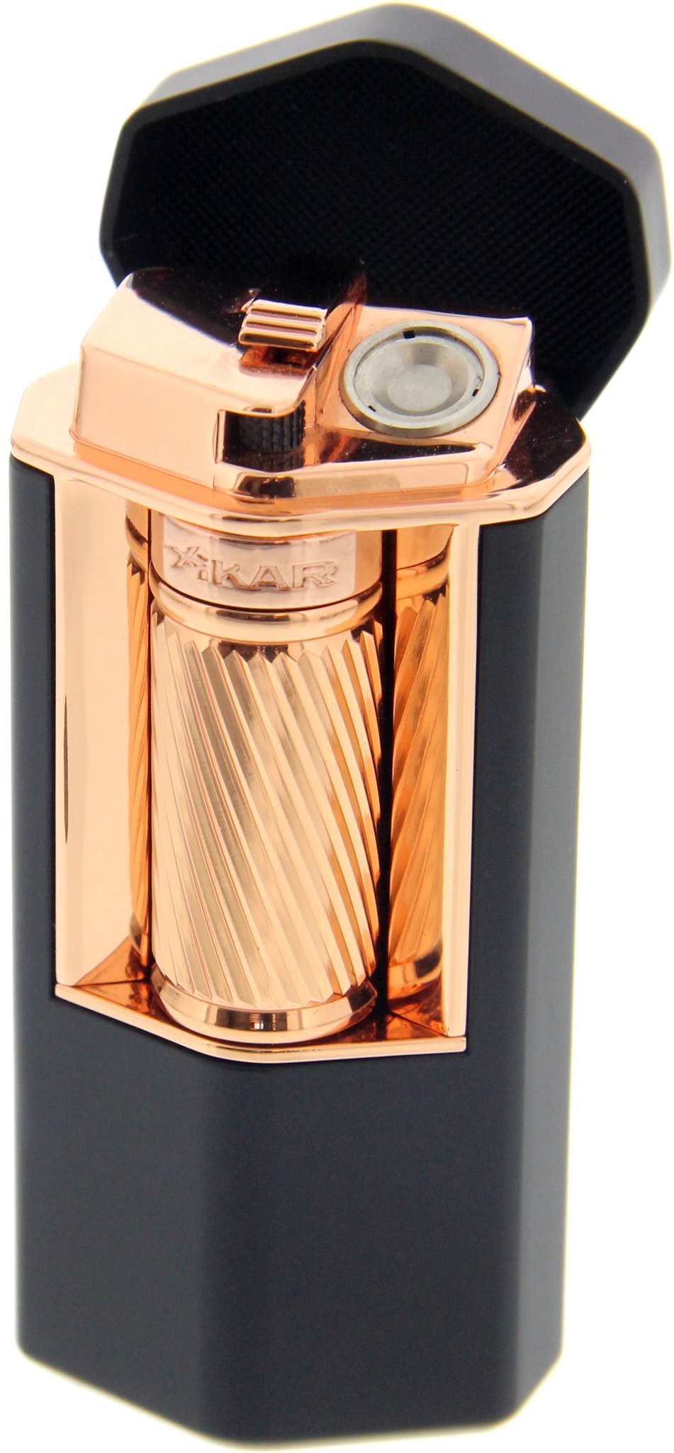 Xikar Meridian Schwarz / Rosegold (600BKRS) offen