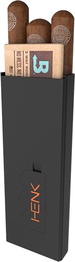 Henk Cigar Bone DeLuxe 190 black/Alu matt Detailbild 3