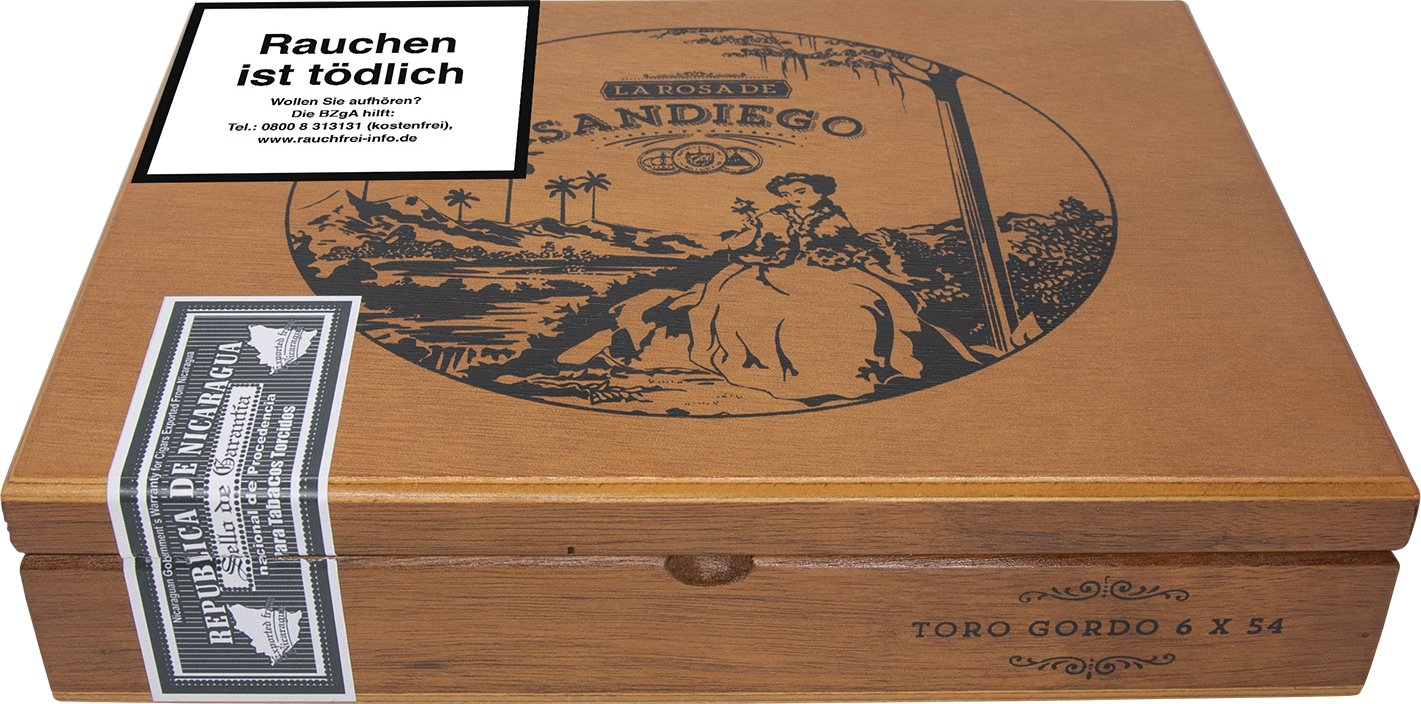 La Rosa de Sandiego Toro Gordo Clasico Kiste 2