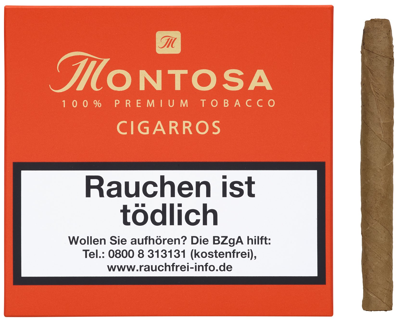 Cigarros Schachtel mit Stick