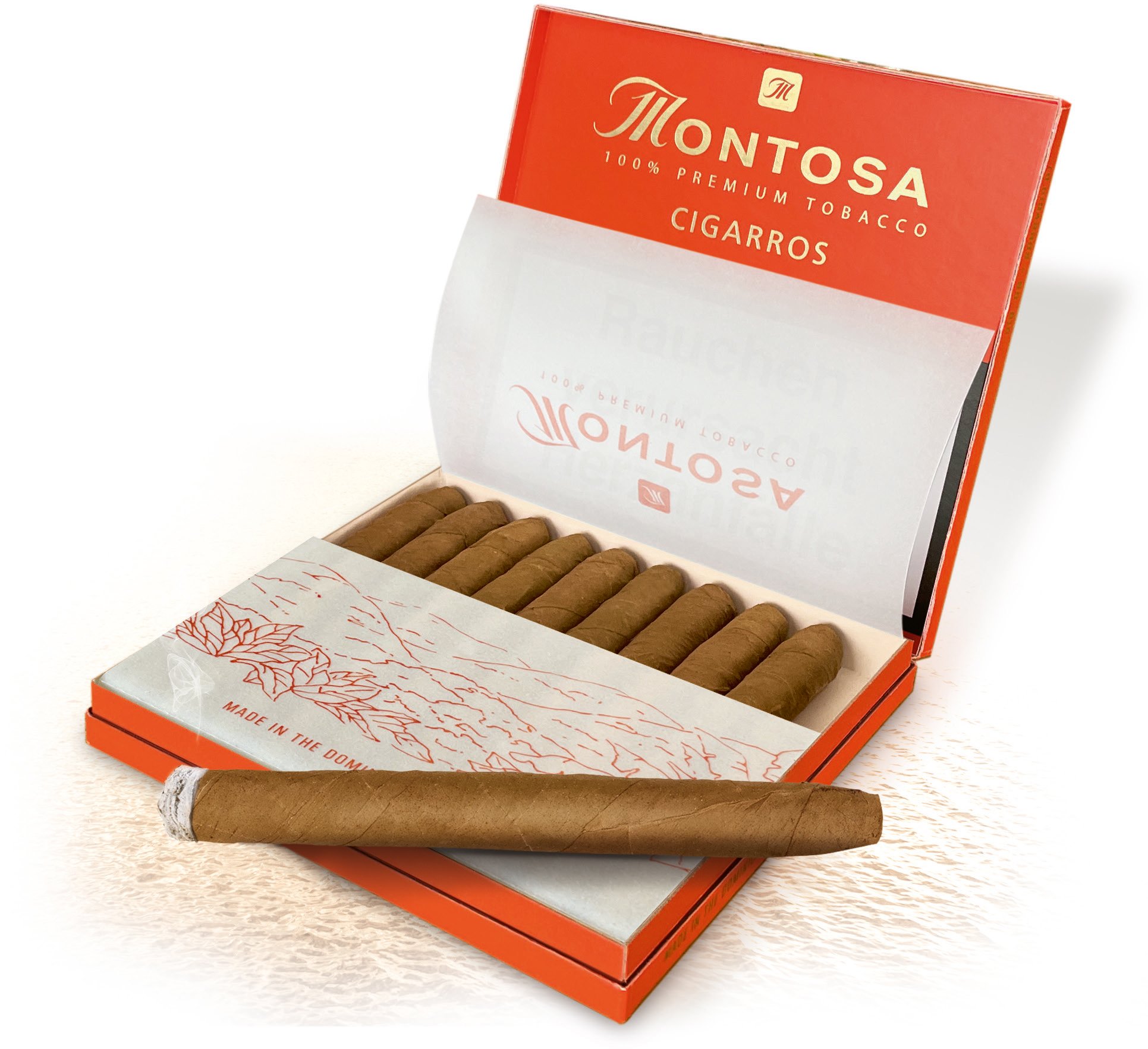 Cigarros Schachtel offen 2