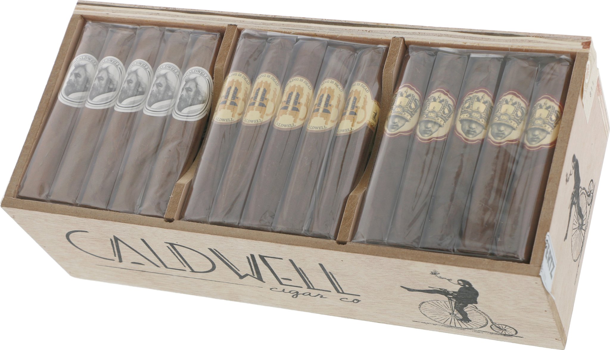 Caldwell Sampler Manzanitas 75er Kiste offen