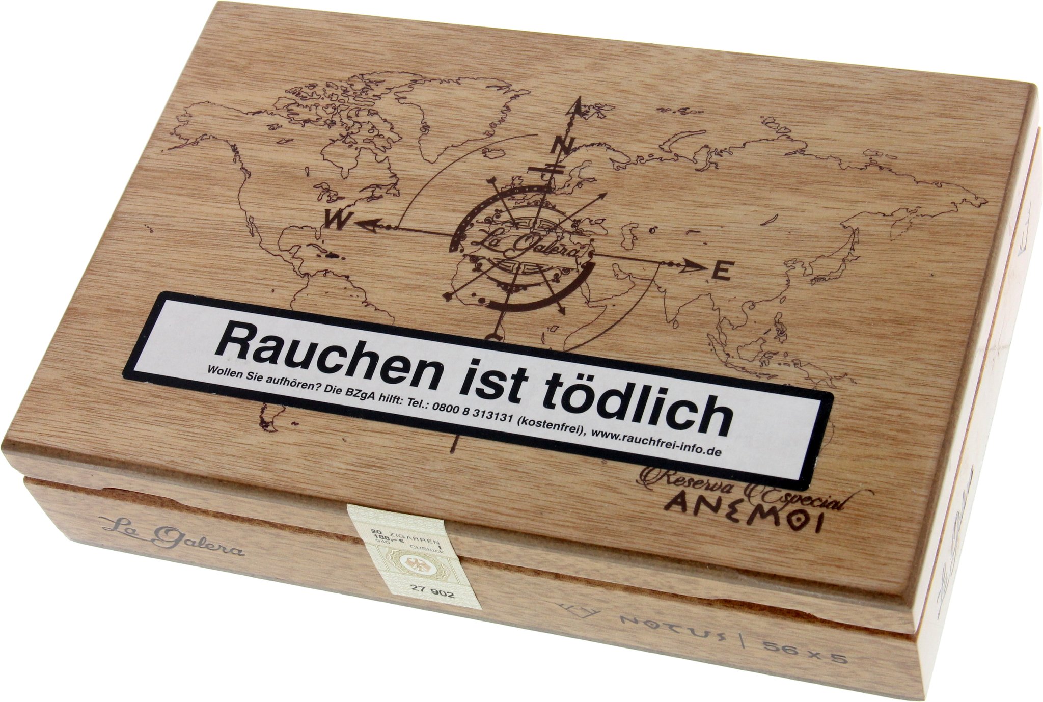 La Galera Anemoi Notus (Double Robusto) Kiste