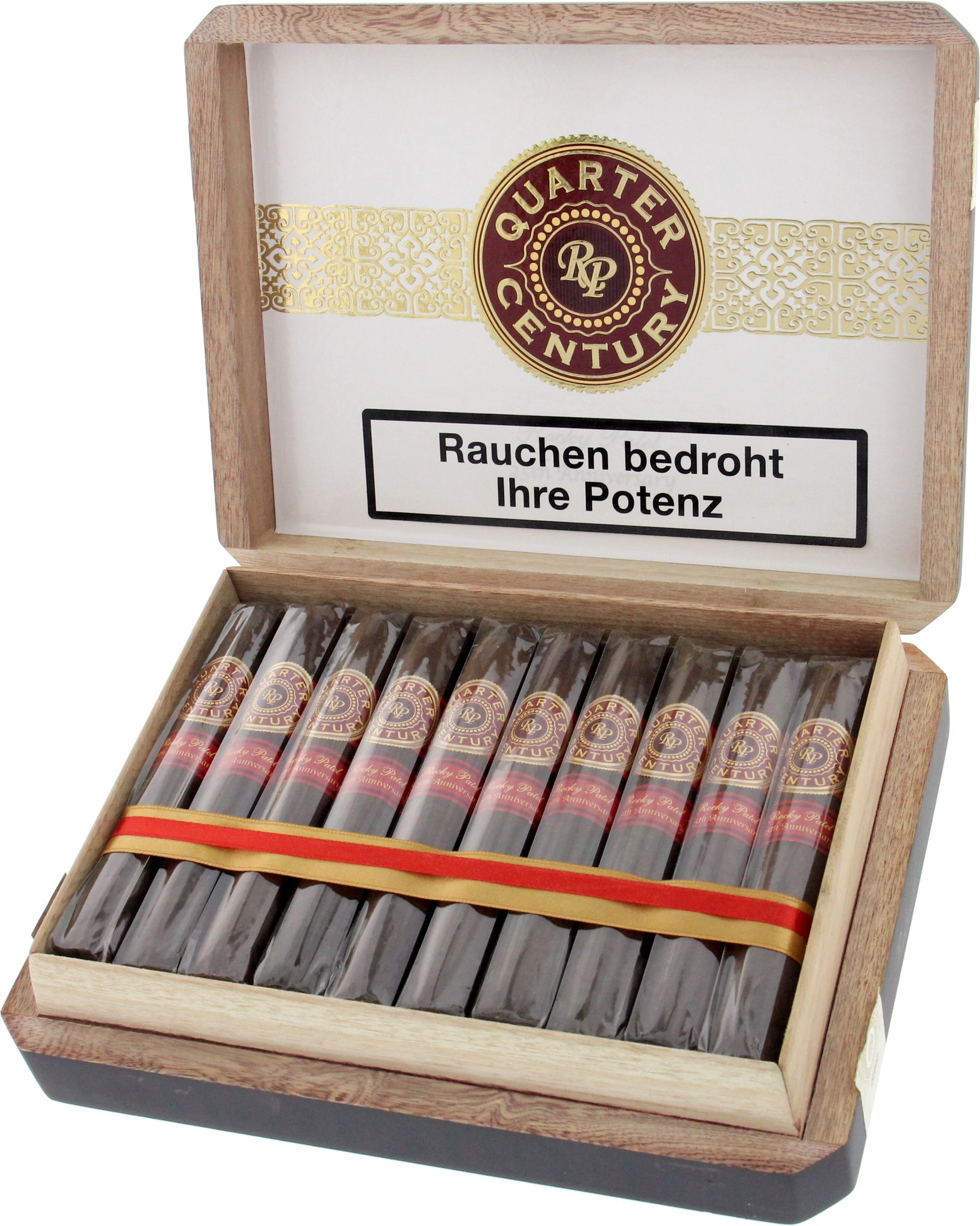 Rocky Patel Quarter Century Robusto Kiste offen