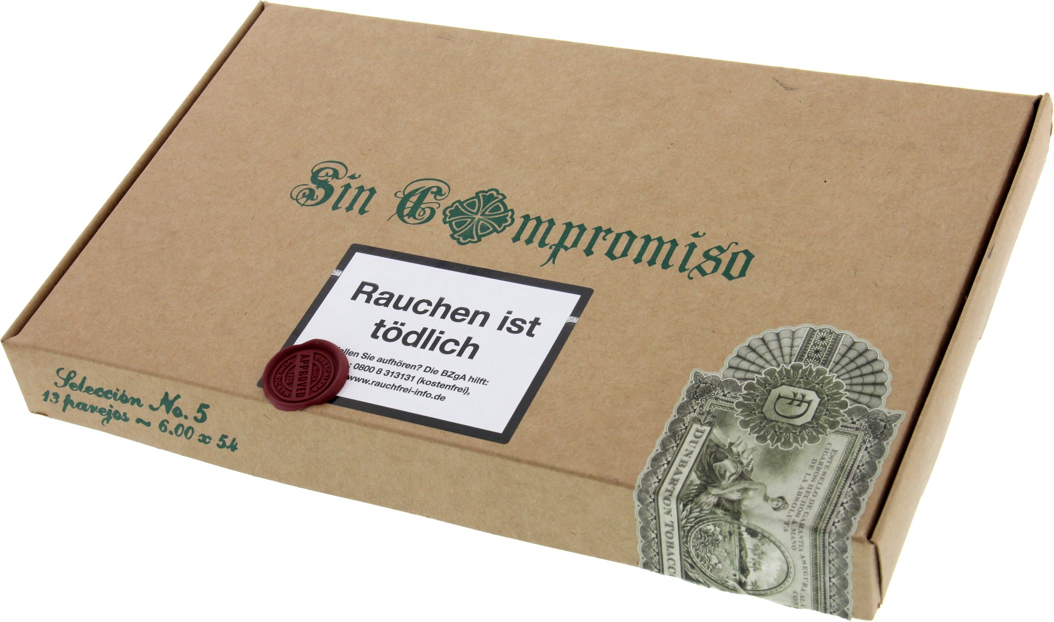 Dunbarton Sin Compromiso Selección No. 5 Kiste mit Umverpackung