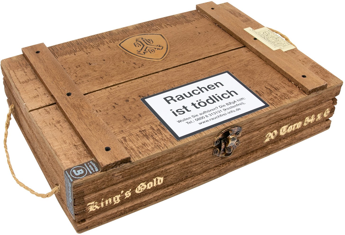 ADV Cigars & McKay The Royal Return King's Gold Toro (54x6) Kiste