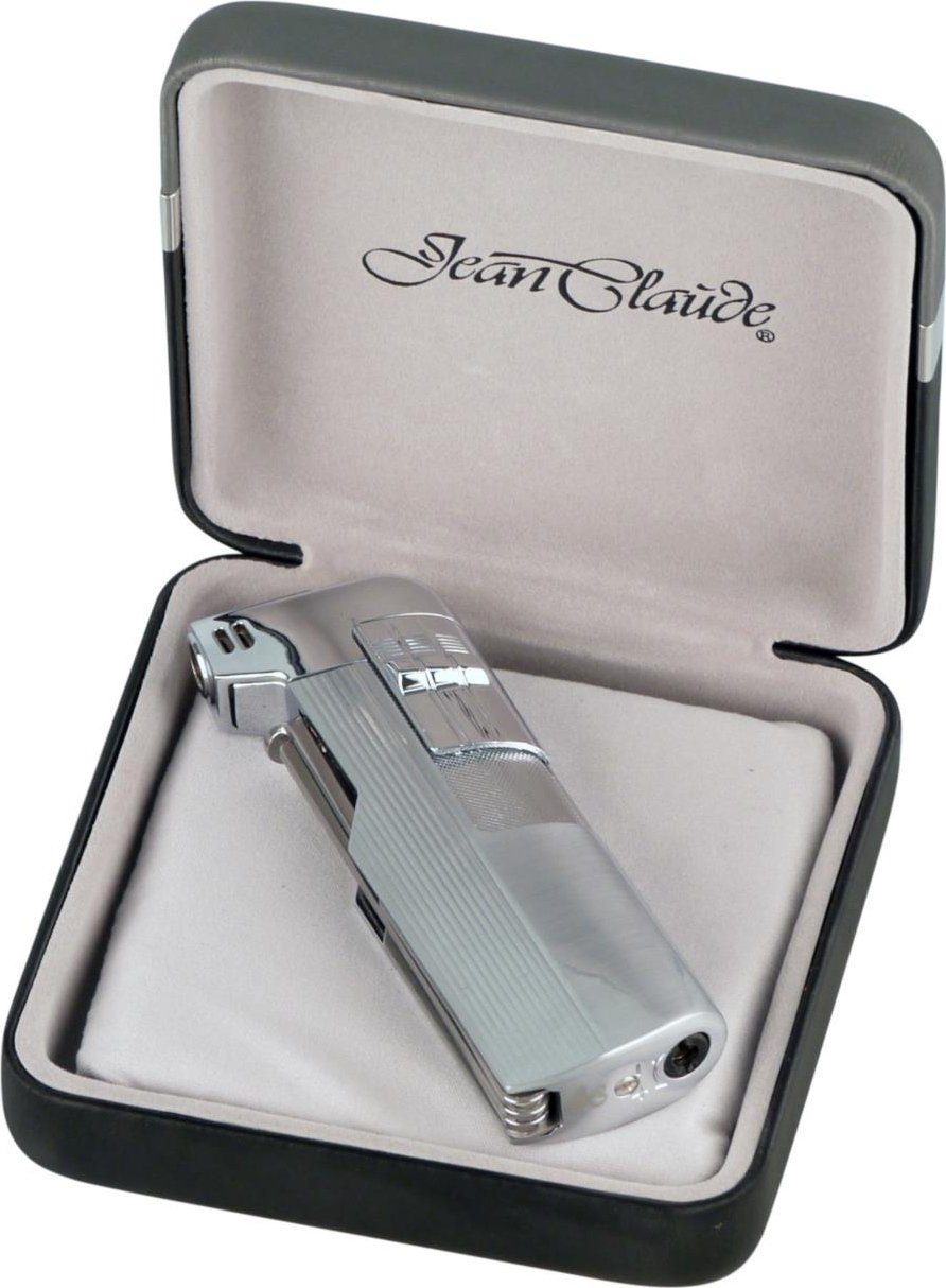 Jean Claude Pfeifenfeuerzeug Glasgow chrom (243901) Verpackung