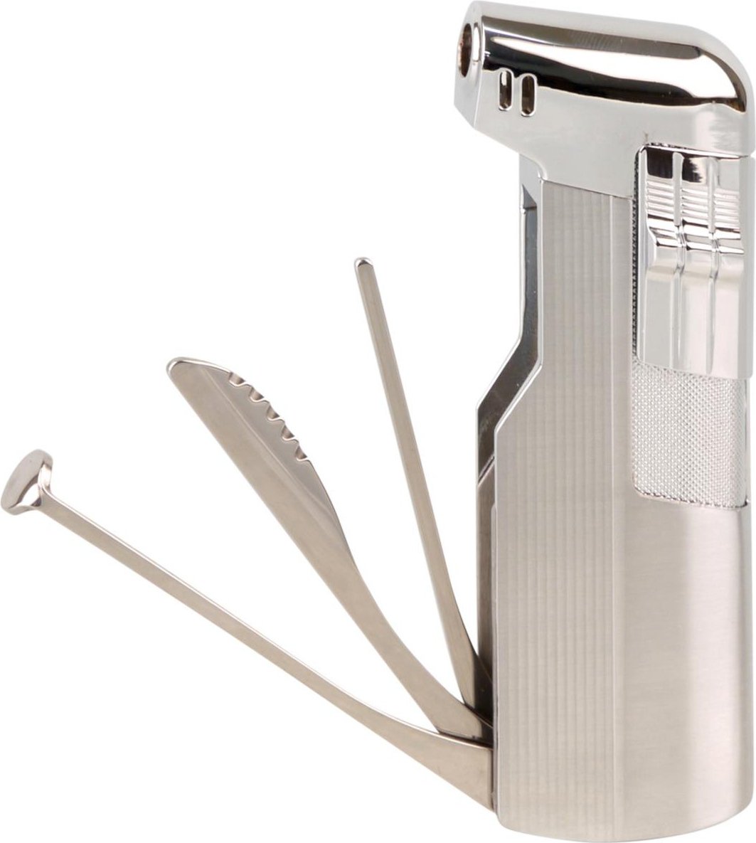 Jean Claude Pfeifenfeuerzeug Glasgow chrom (243901) Detailbild