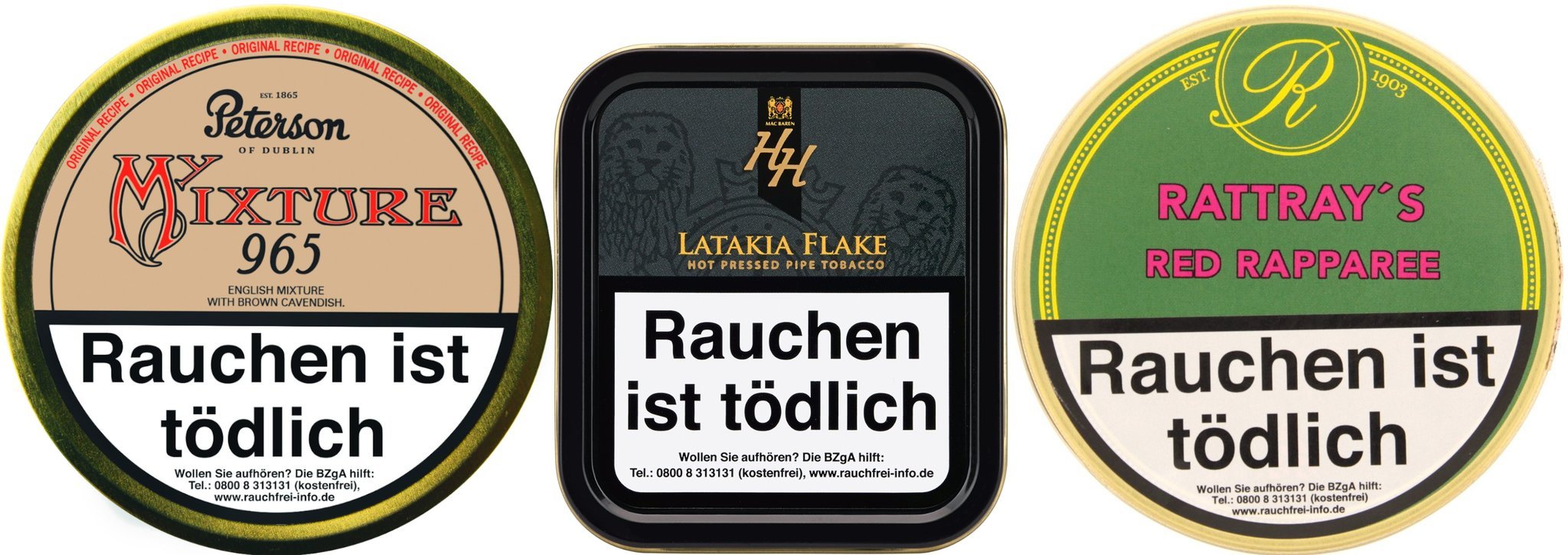 CIGARWORLD Pfeifentabak Tasting Bundle Edition English Explorer