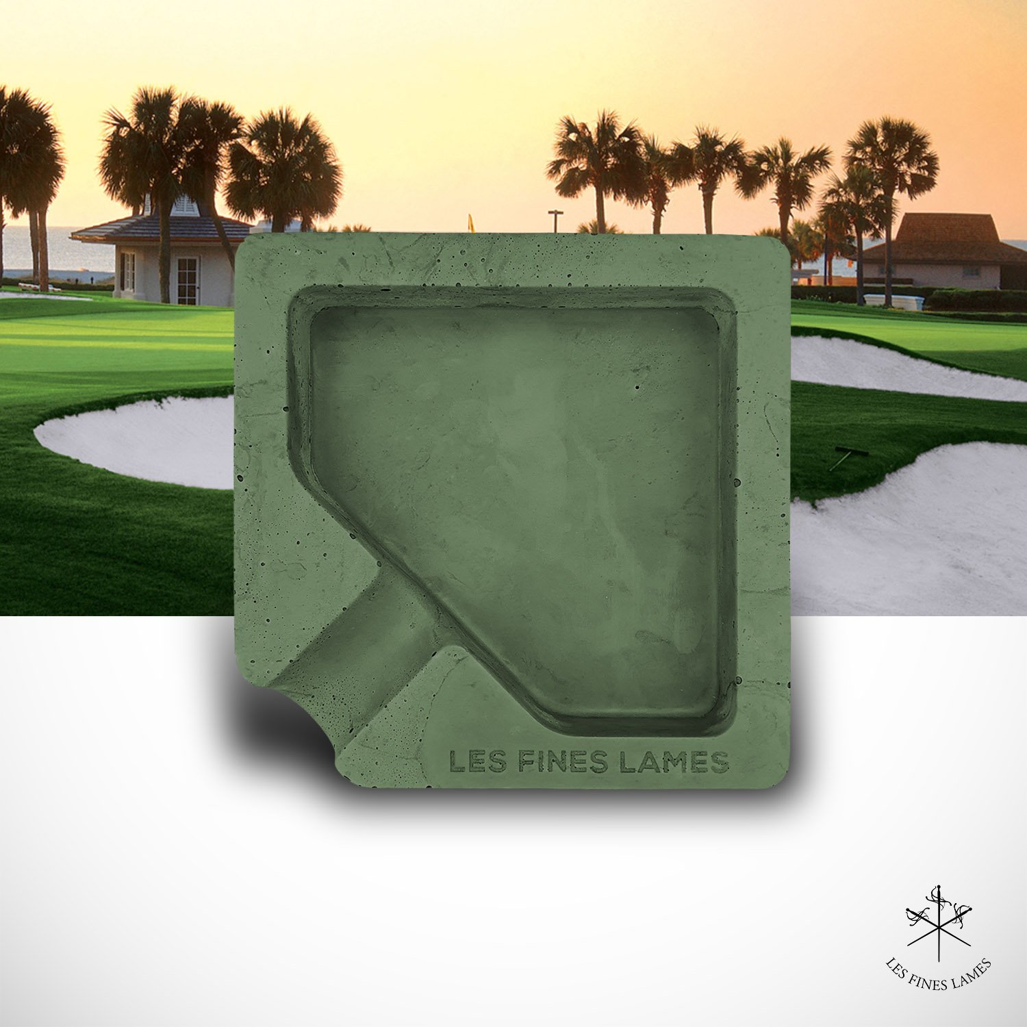 Les Fines Lames Aschenbecher Monad Green (1 Ablage) Stimmungsbild