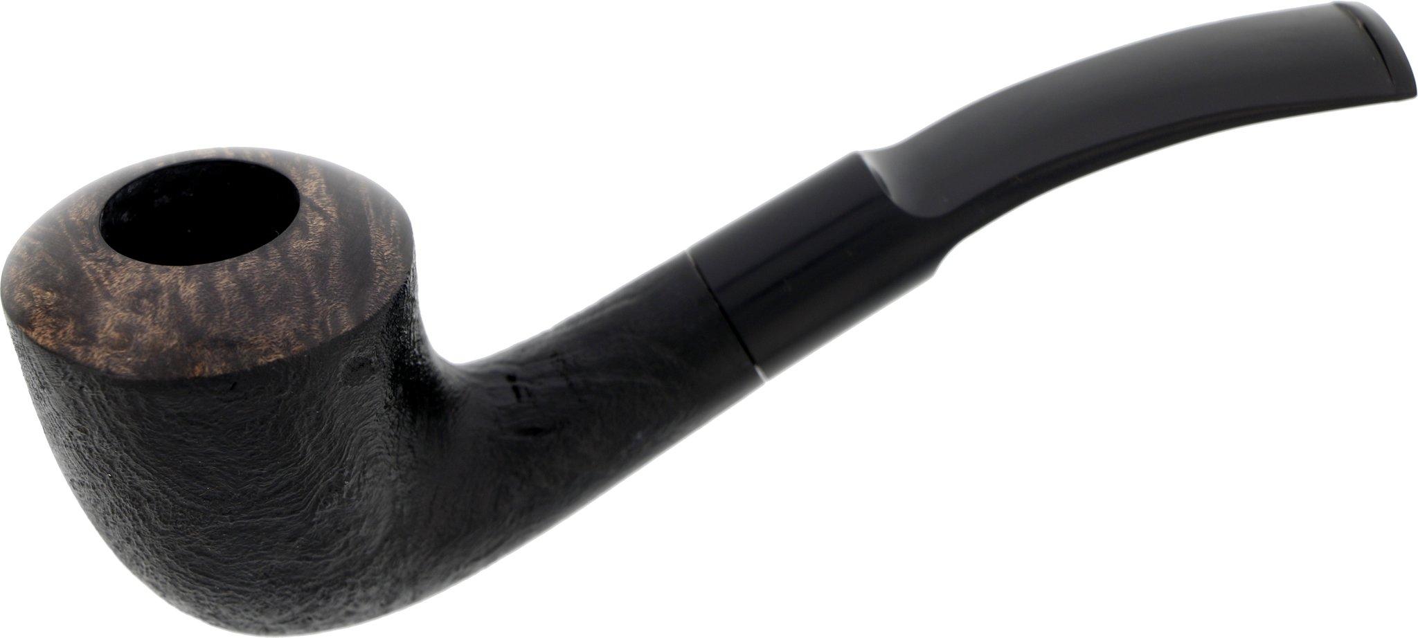 Anton & Co Pipes Pfeifen Bent Dublin Black