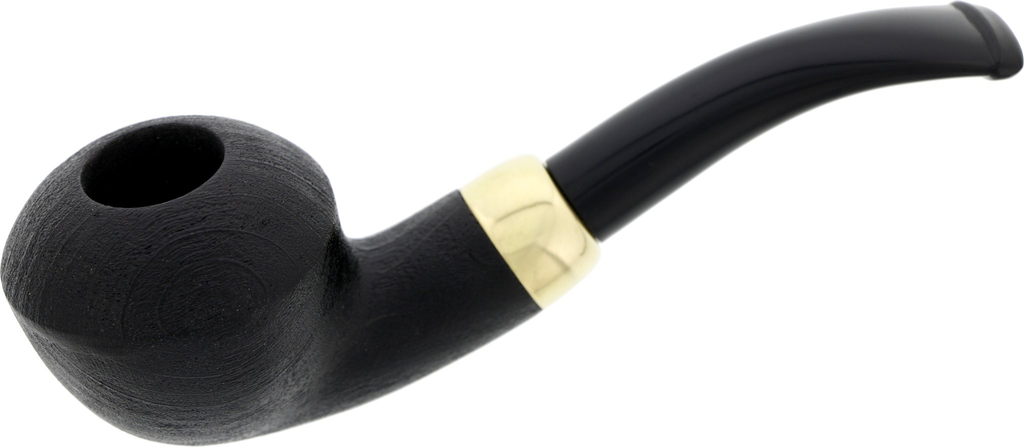 Anton Pipes Pfeifen P007 Black sandblast Maple (Ahorn)