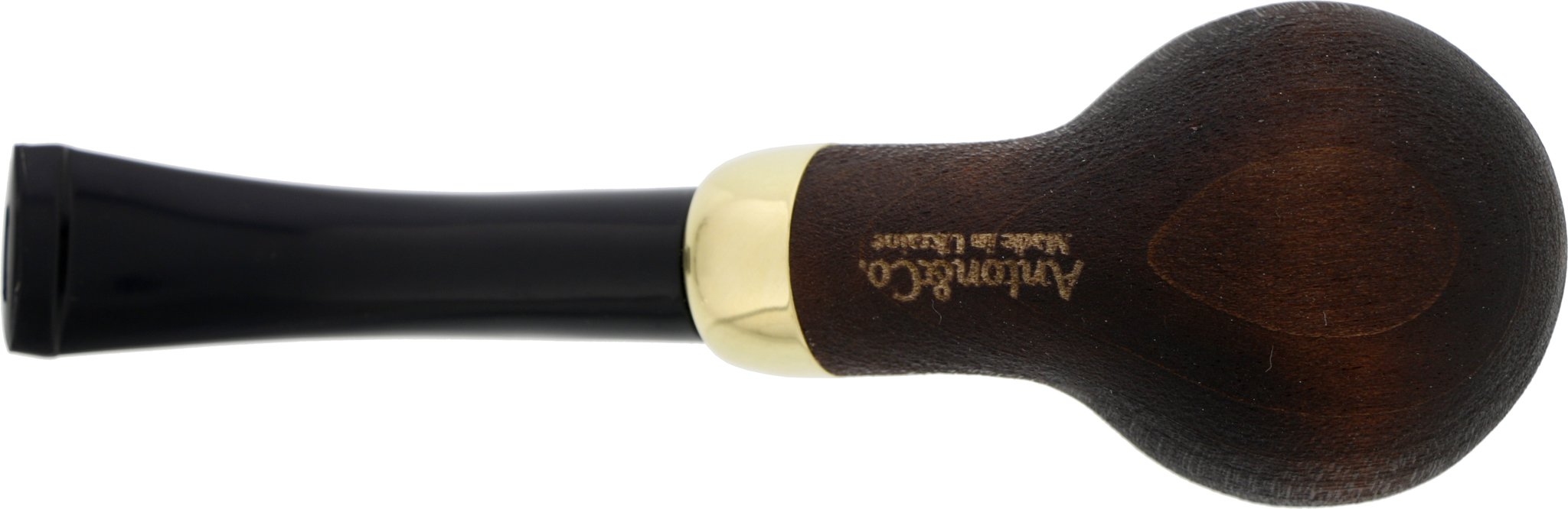 Anton Pipes Ahorn (Maple) Pfeifen P002 Brown sandblast Unterboden