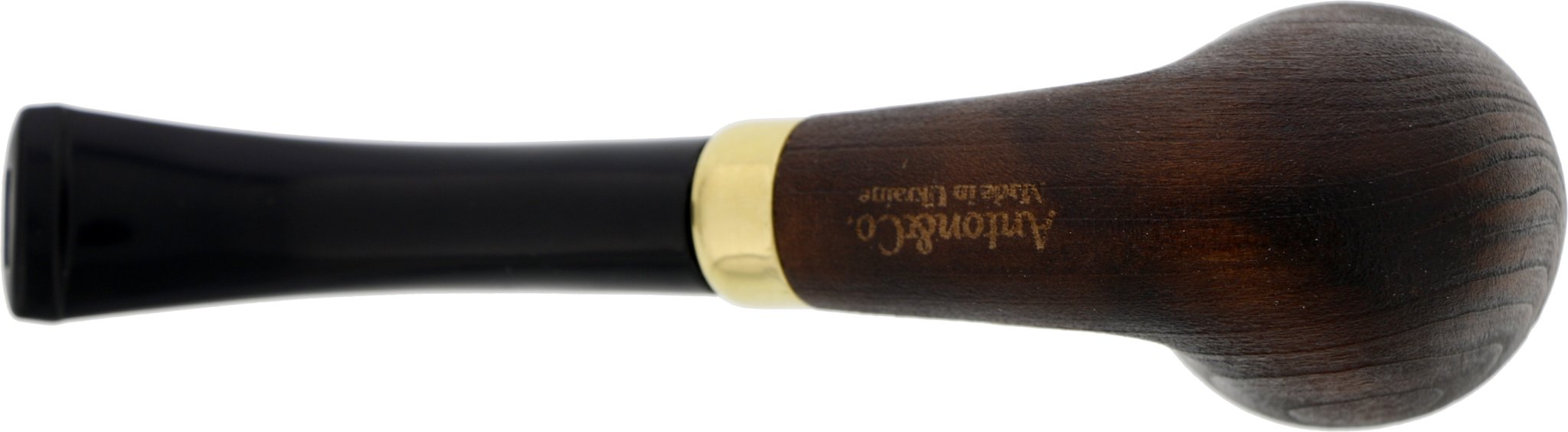 Anton Pipes Ahorn (Maple) Pfeifen P004 Brown sandblast Unterboden