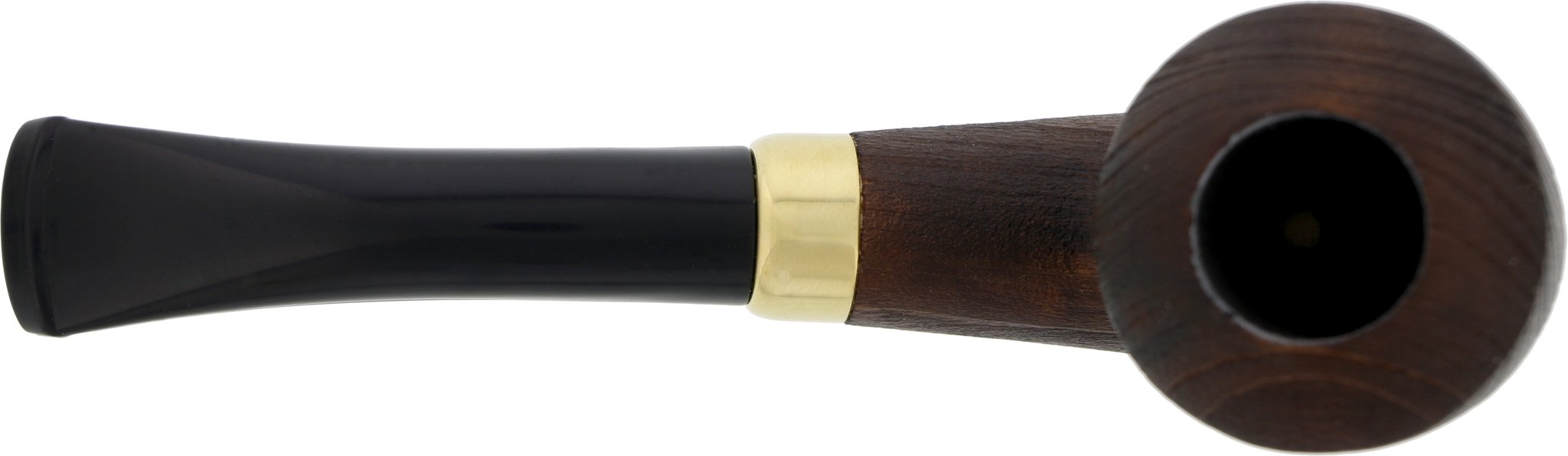 Anton Pipes Ahorn (Maple) Pfeifen P004 Brown sandblast Draufsicht