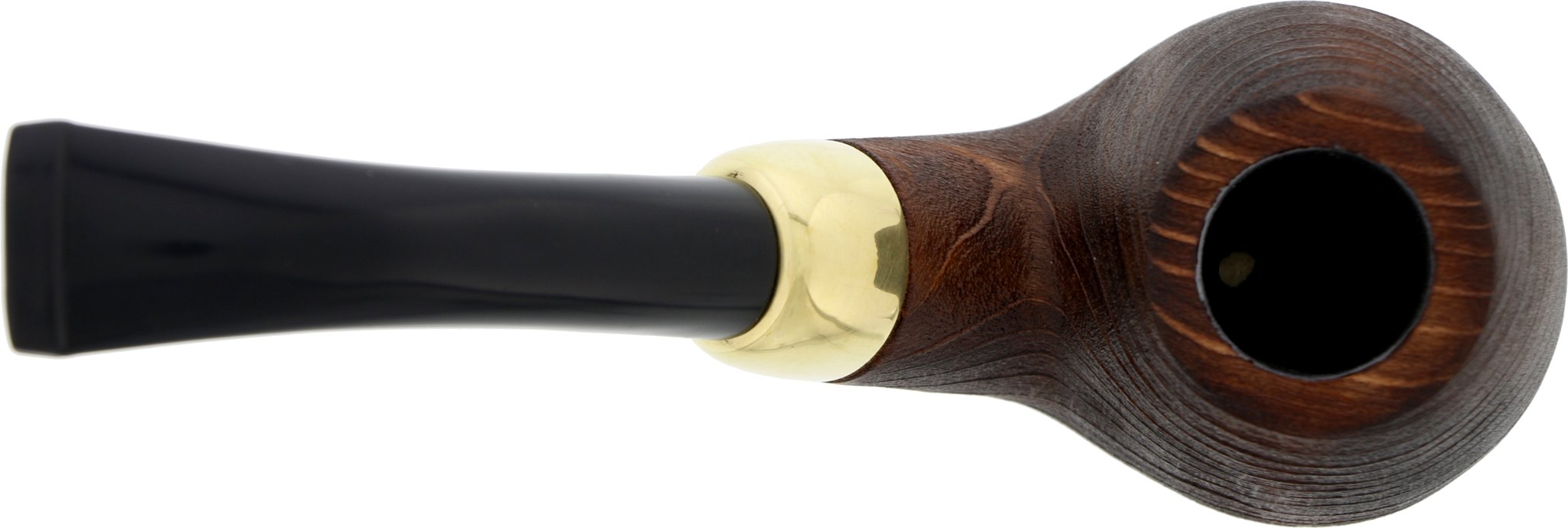 Anton Pipes Ahorn (Maple) Pfeifen P005 Brown sandblast Draufsicht