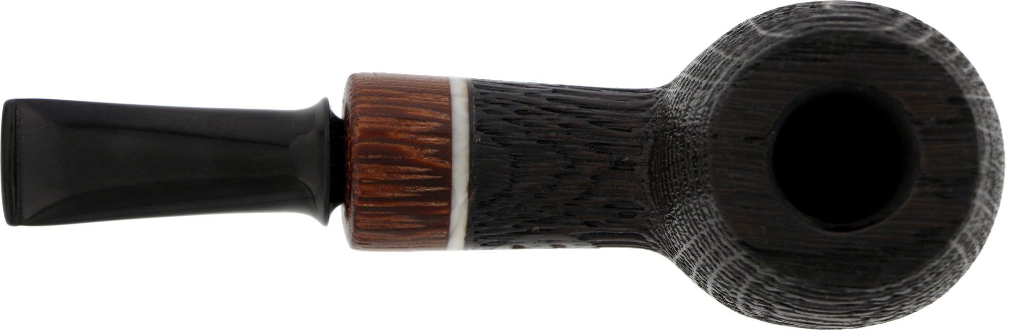 Tom Richard Pipes Freehand Pfeifen Mooreiche Gruppe 2 (Nr. 3) Draufsicht
