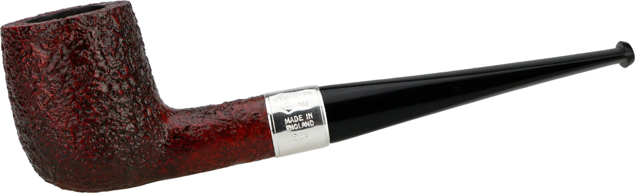 Ashton Pfeifen sandblast XXX Pebble Grain 9mm (Nr. 122)_01