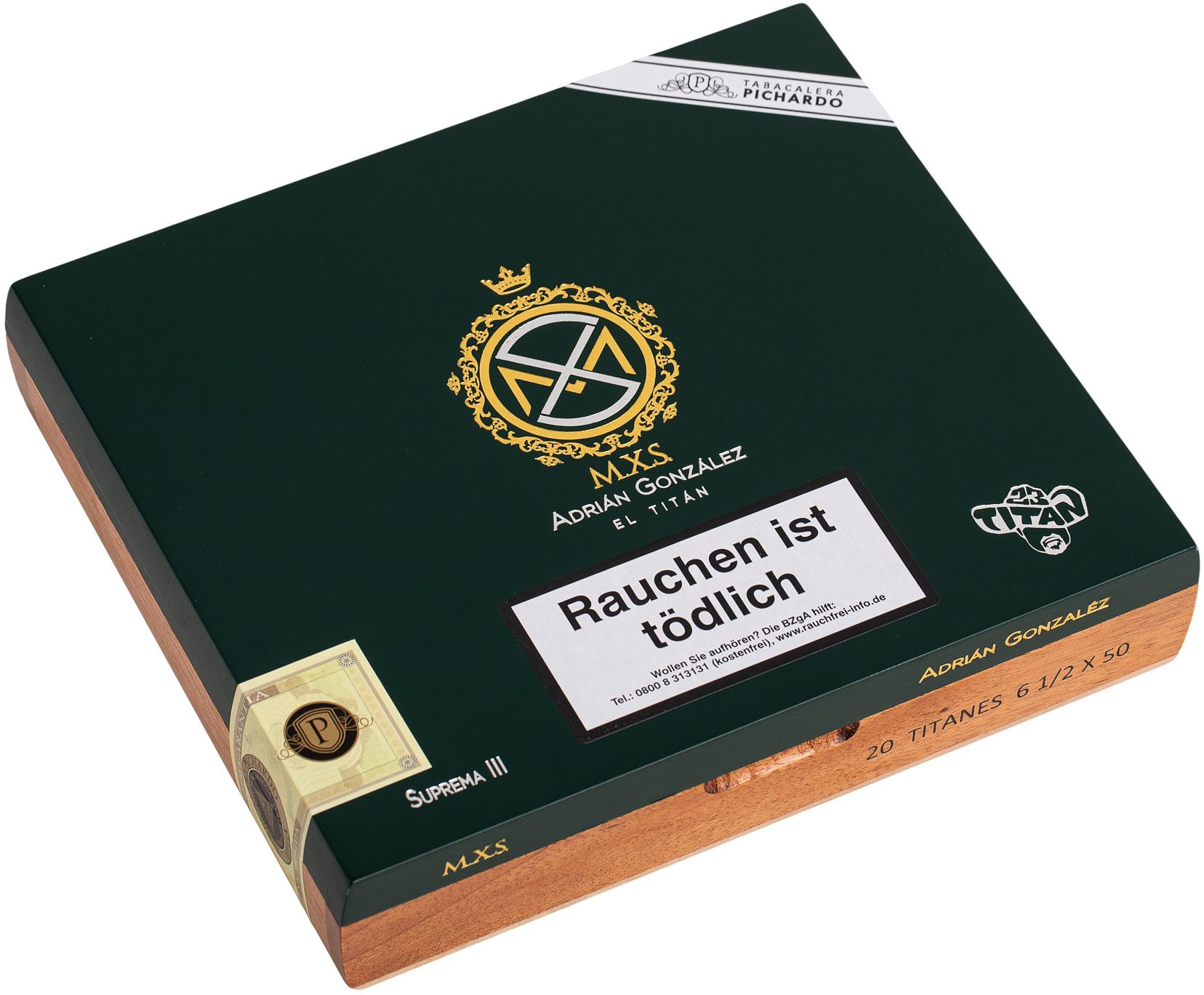 ACE Prime Cigars MXS Adrian Gonzalez Titanes Kiste