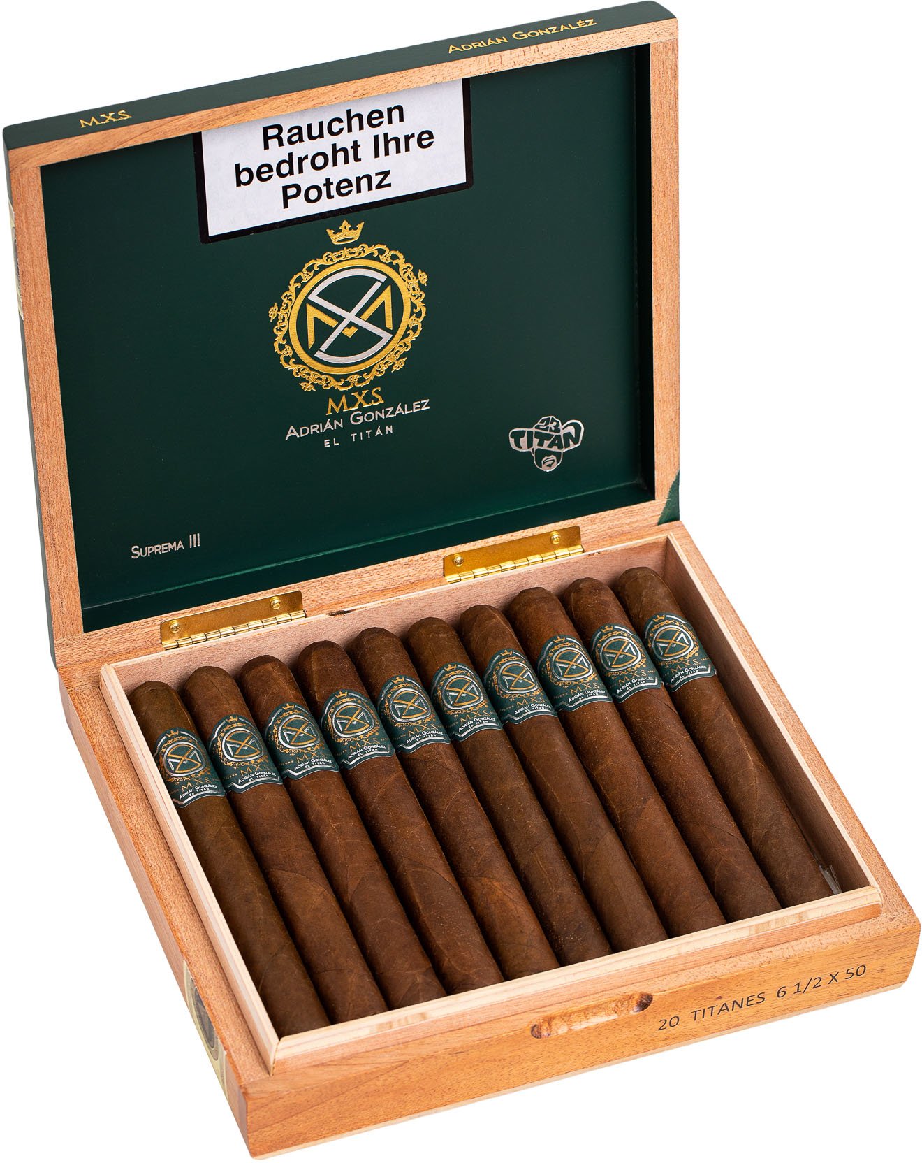 ACE Prime Cigars MXS Adrian Gonzalez Titanes Kiste offen