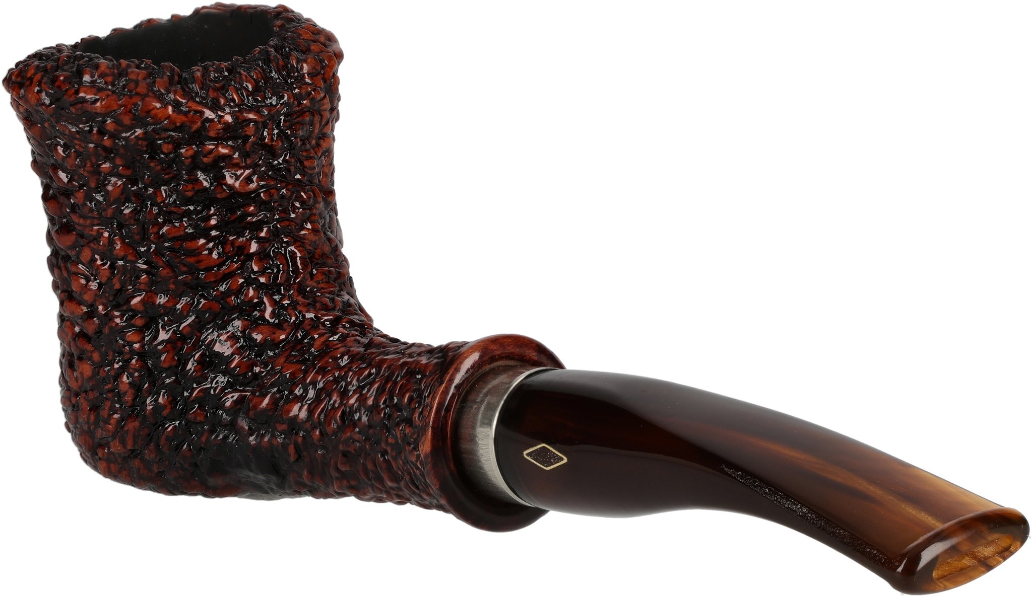 Brebbia Naif Pfeifen Rustica Nera Straight (7013) (Variante 2) Detailbild 2