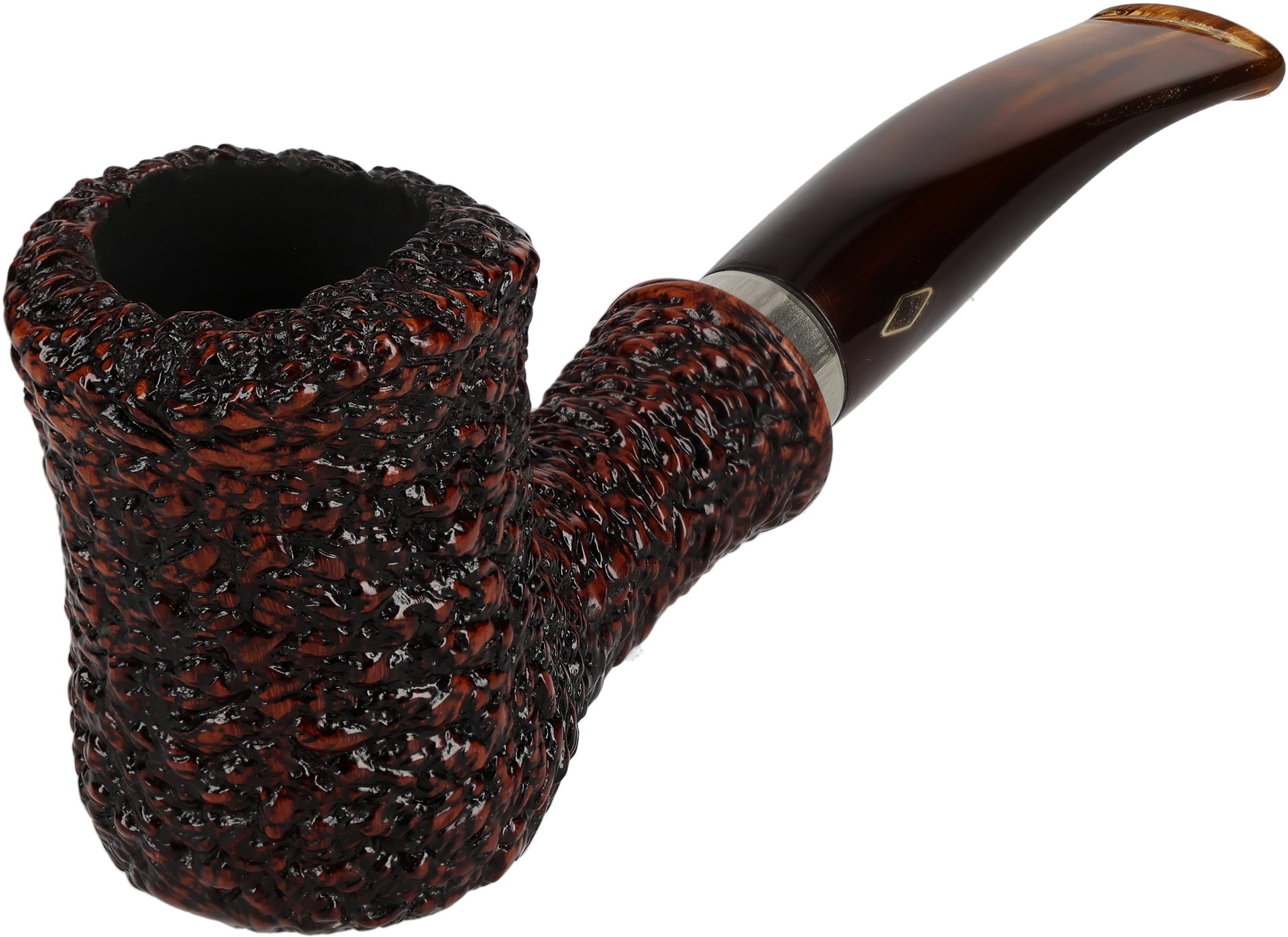 Brebbia Naif Pfeifen Rustica Nera Straight (7013) (Variante 2) Detailbild 3