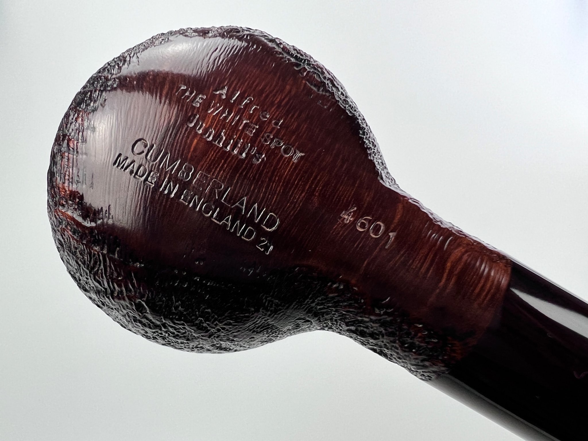 Dunhill The White Spot Pipes Cumberland No. 4601 (interne Nr. 6)