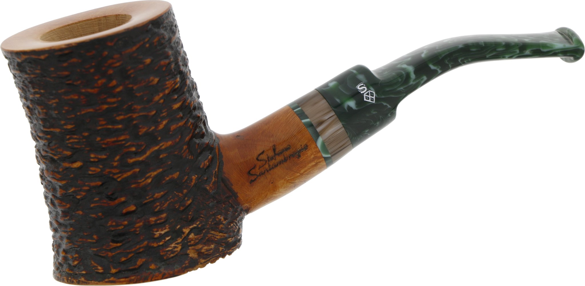Santambrogio Pipes Pfeifen Big Cherrywood No. 14