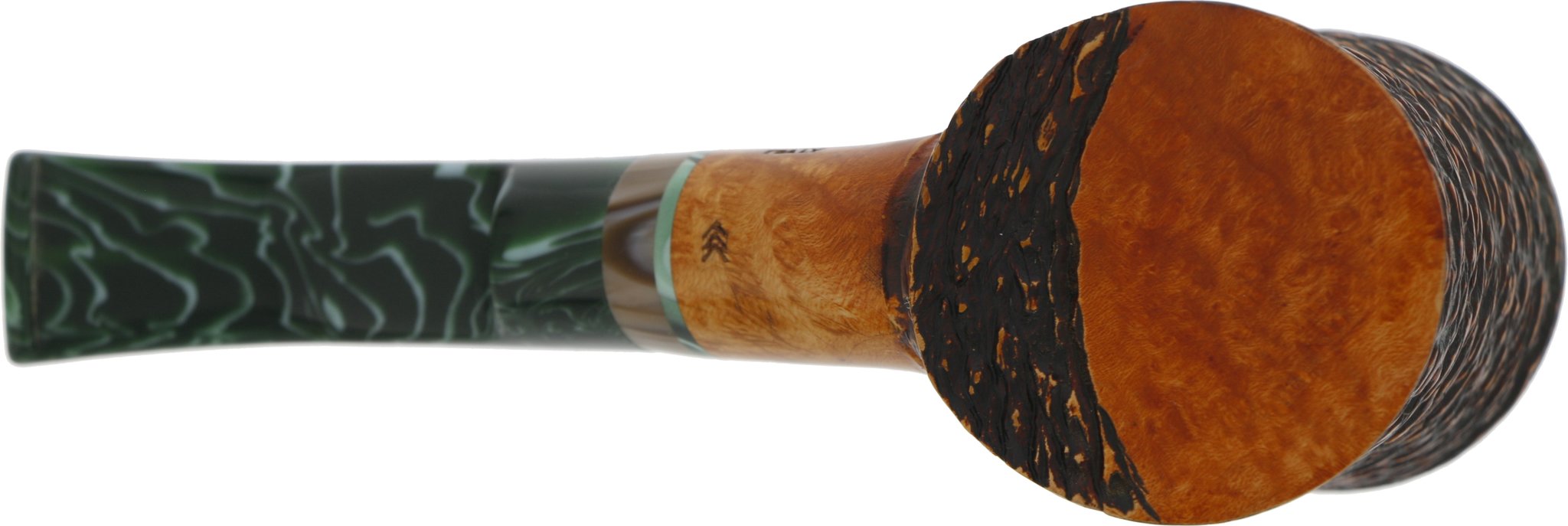 Santambrogio Pipes Pfeifen Big Cherrywood No. 14 Unterboden