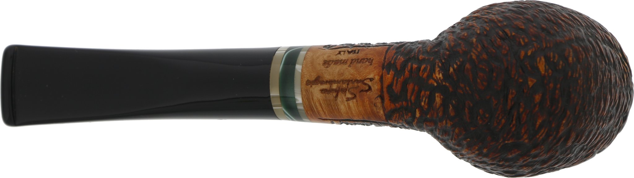 Santambrogio Pipes Pfeifen Billiard No. 27 Unterboden