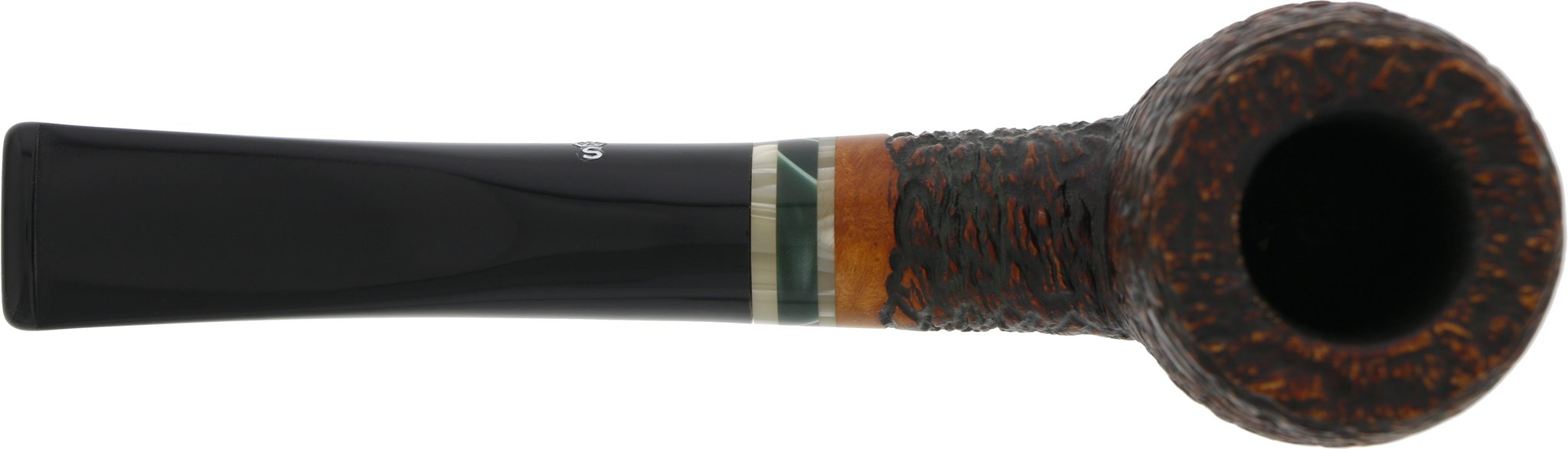 Santambrogio Pipes Pfeifen Billiard No. 27 Draufsicht