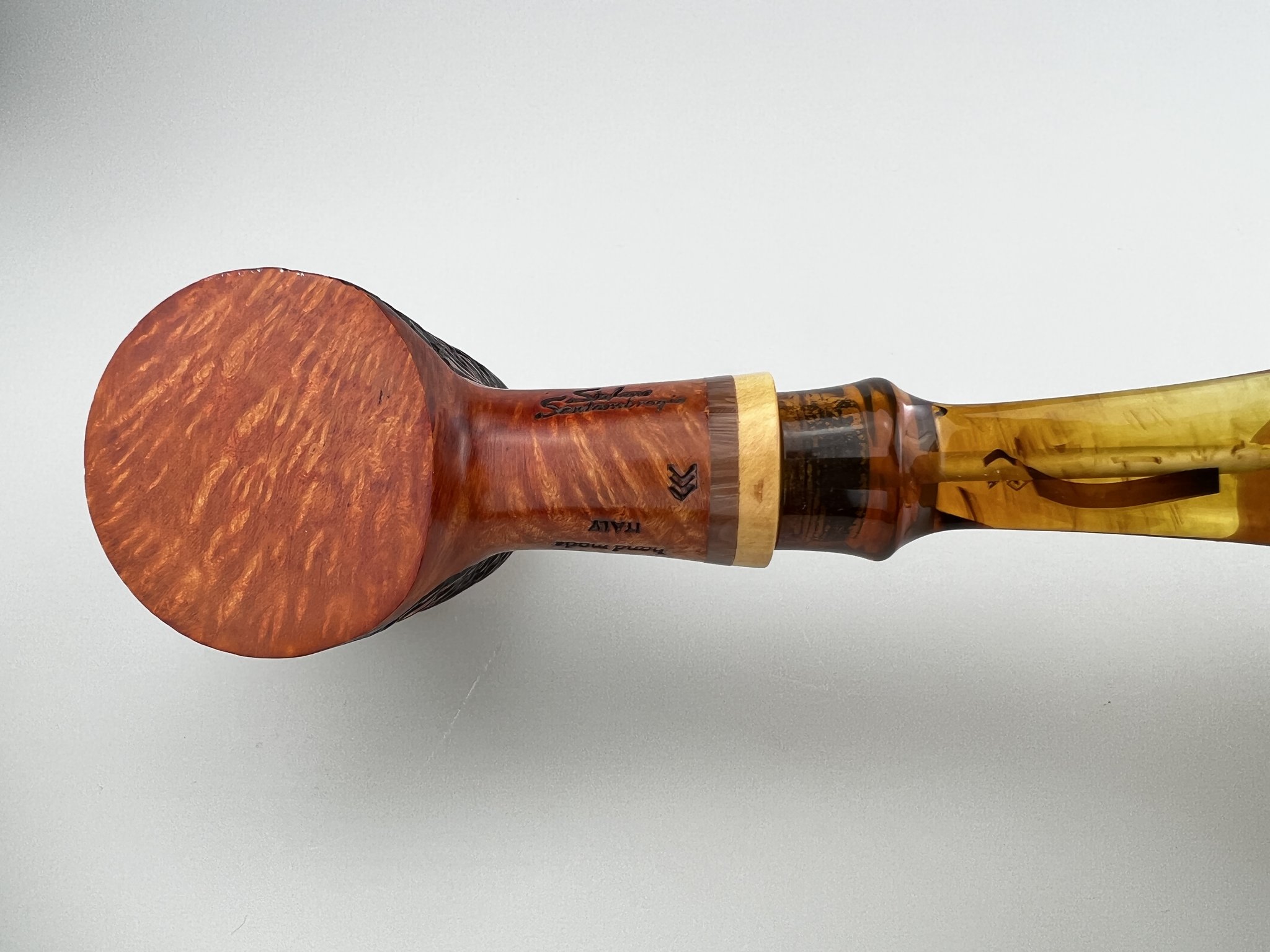 Stefano Santambrogio Pfeifen Big No. 129 Detailbild 06