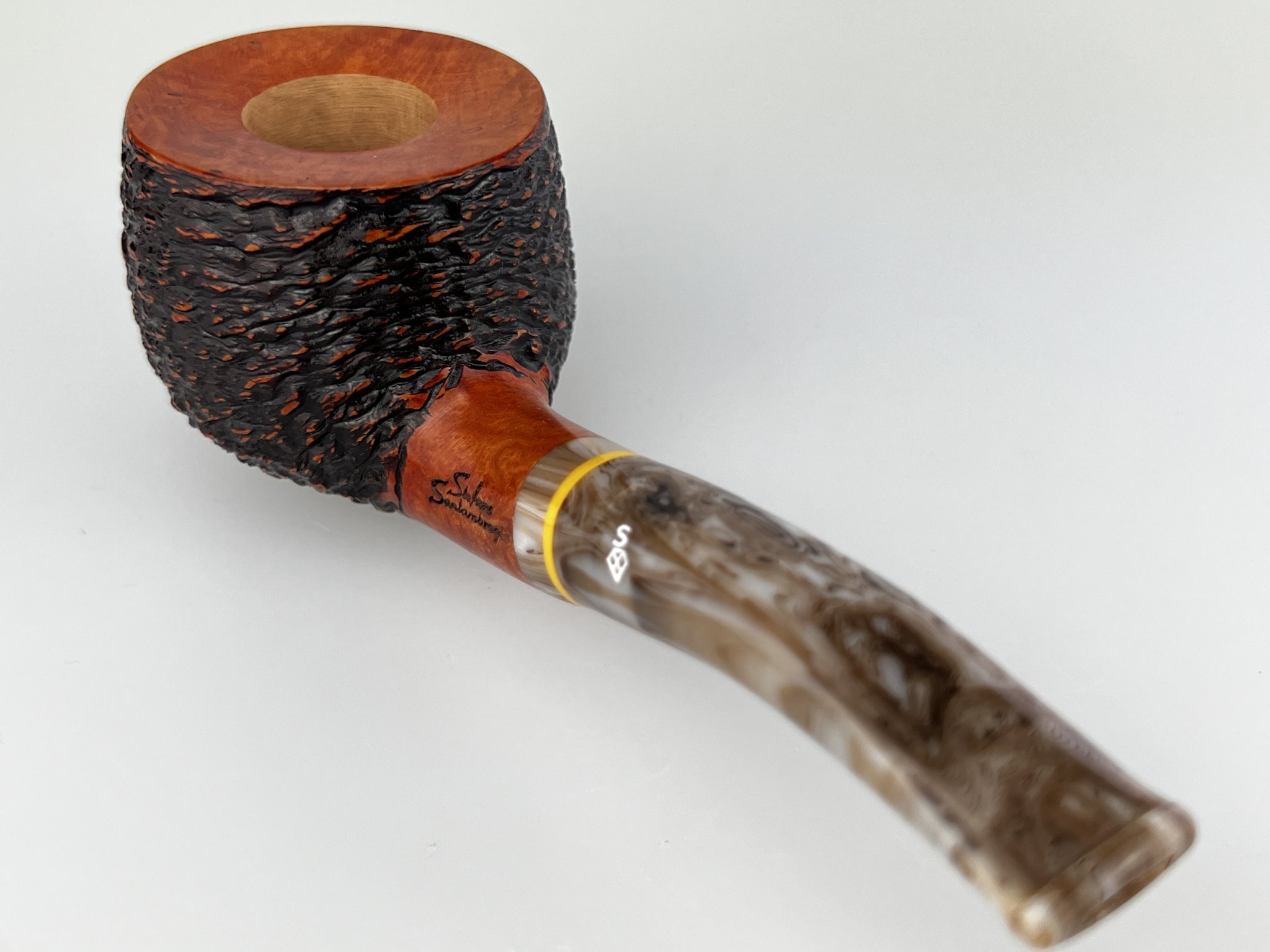 Stefano Santambrogio Pfeifen Big No. 135 Detailbild 02