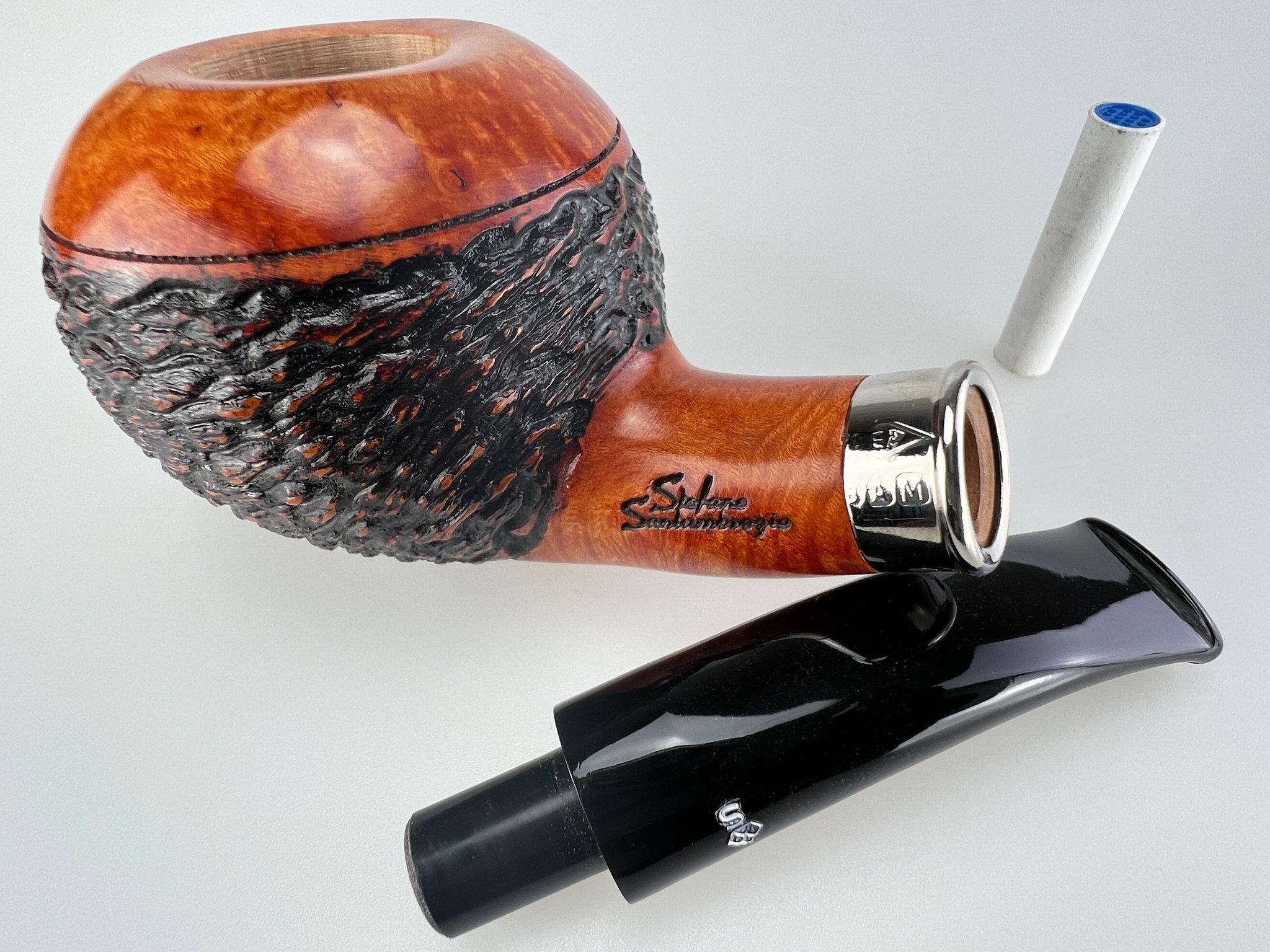 Stefano Santambrogio Pfeifen rustiziert big (interne Nr. 147)